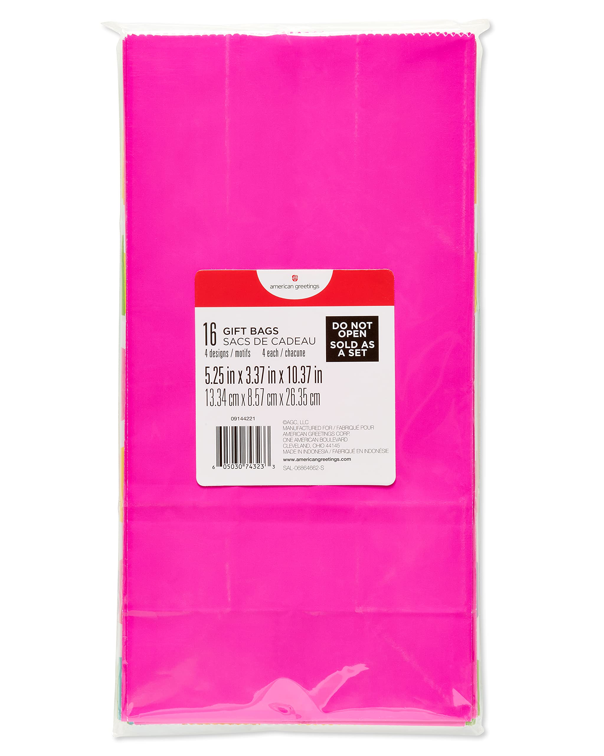 American Greetings 10" 16-Count Lunch Bags - Image 4