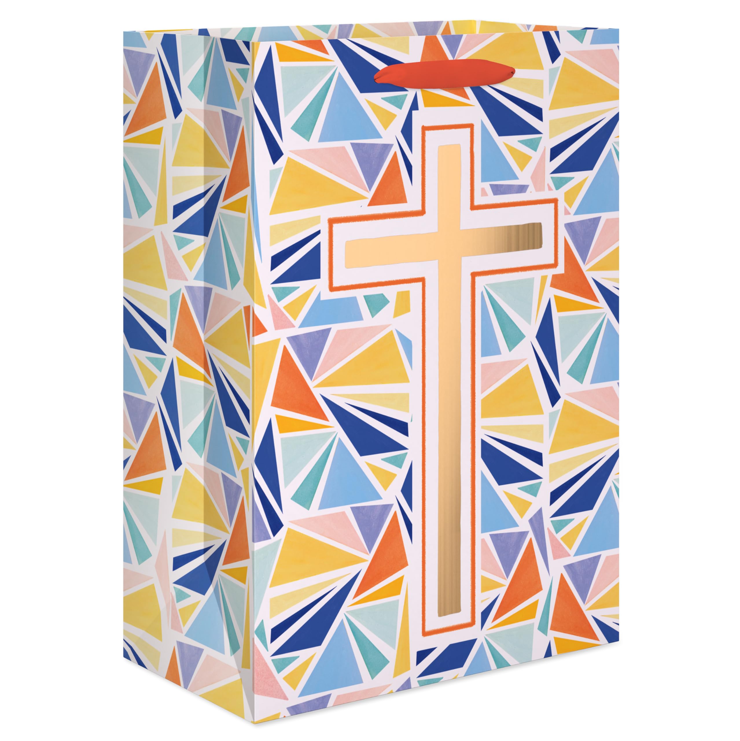 American Greetings 10" Medium Religious Gift Bags (Cross, Bible Verse, Dove) for Baptism, First Holy Communion, Confirmation, Easter, Wedding and Clergy Days - Kathy Davis Designs (5 Bags) - Image 5