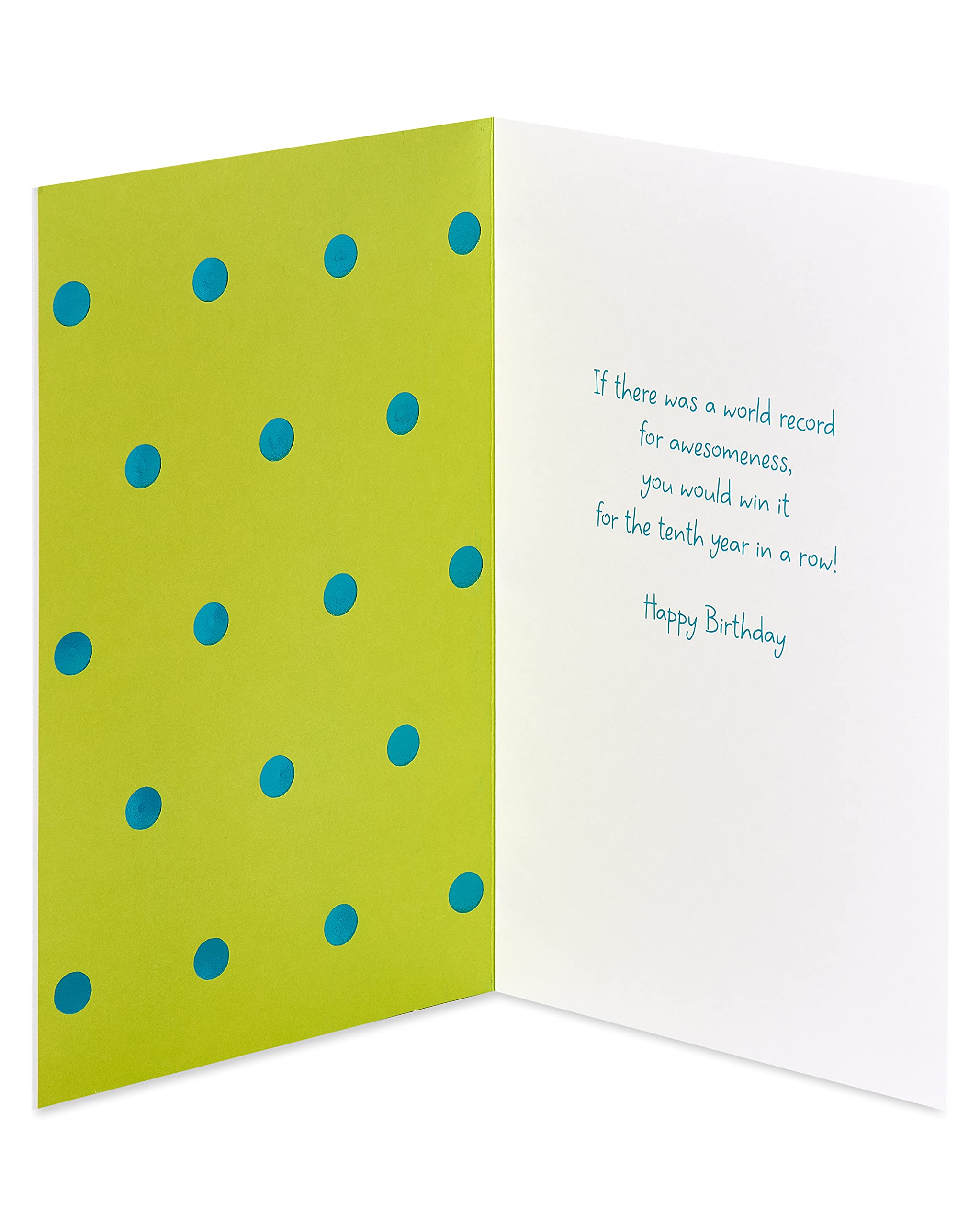 American Greetings 10th Birthday Card (Big 10) - Image 2