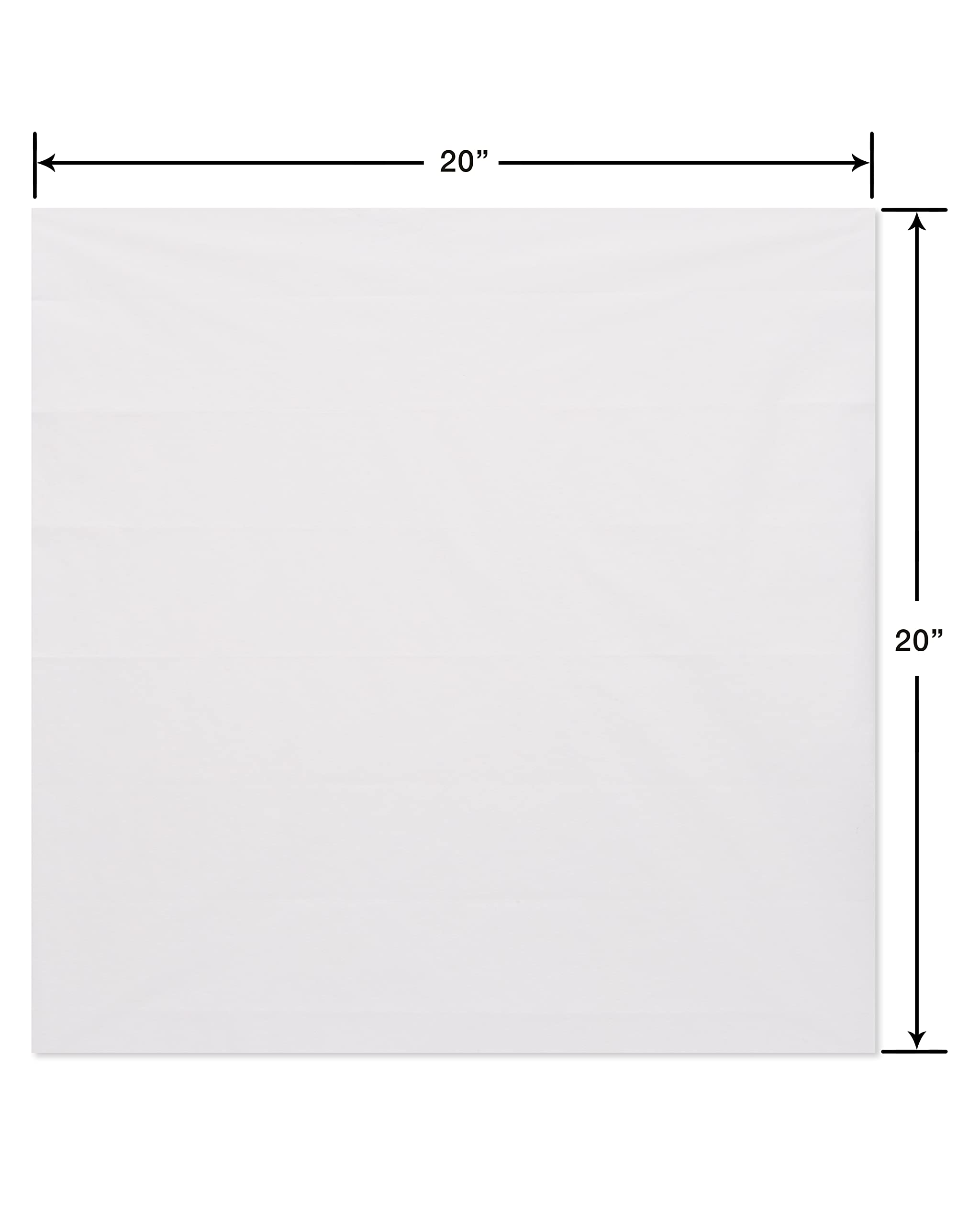 American Greetings 125 Sheets 20 in. x 20 in. Bulk Red, White, and Blue Tissue Paper for All Occasions - Image 4