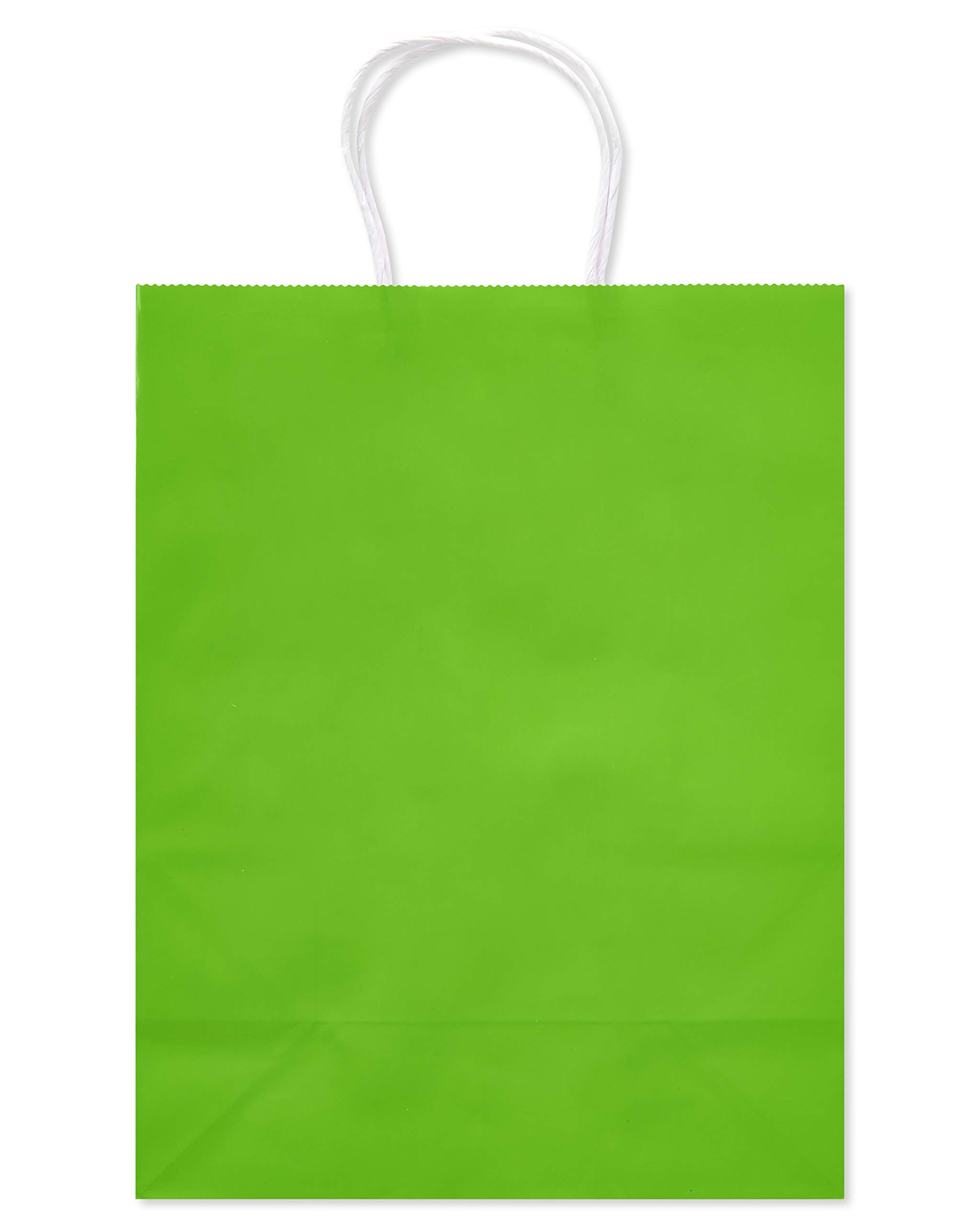 American Greetings 13" Large Valentines Day Gift Bags, Rainbow Solids (12-Count) - Image 3
