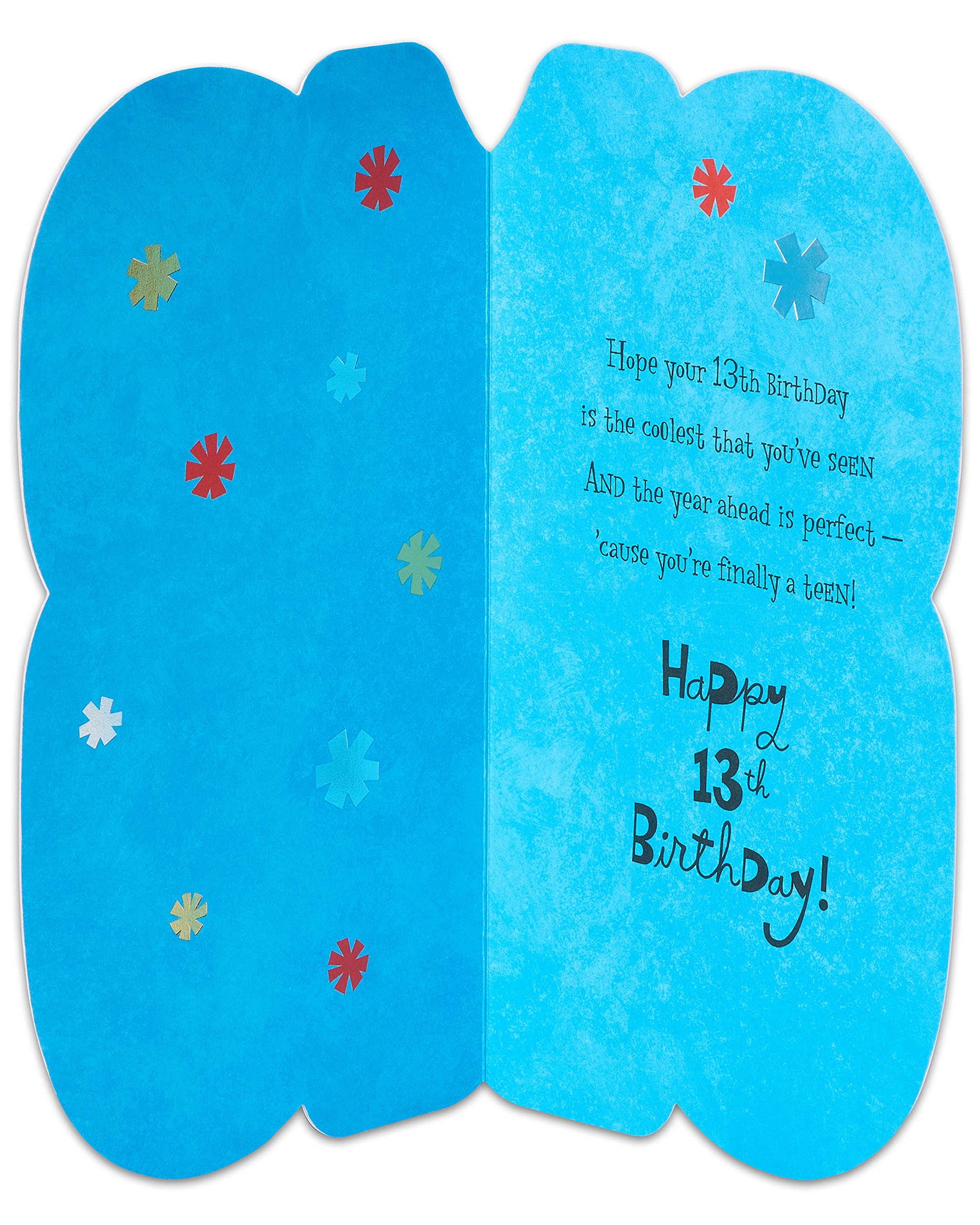 American Greetings 13th Birthday Card (Finally a Teen) - Image 2