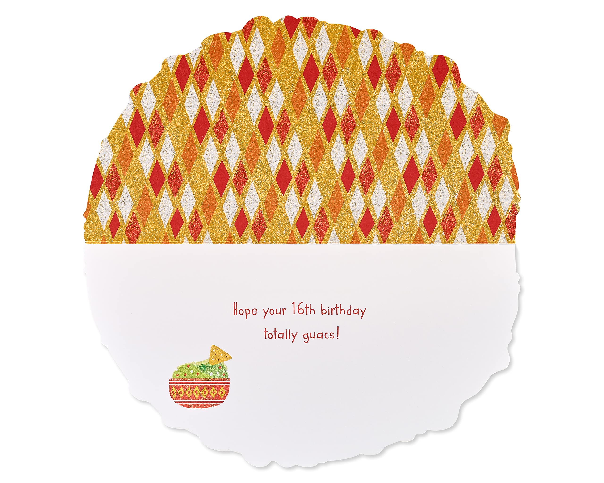 American Greetings 16th Birthday Card (Taco 'Bout Awesome) - Image 2