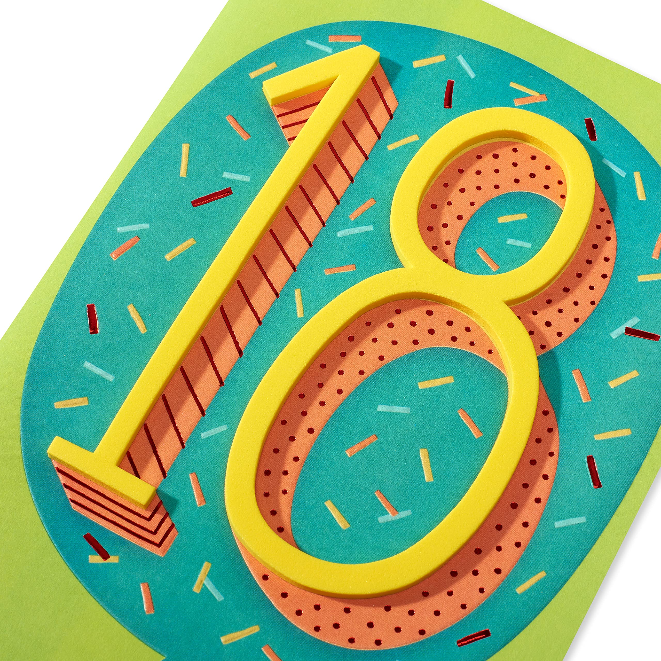 American Greetings 18th Birthday Card (You Can Be Anything) - Image 6