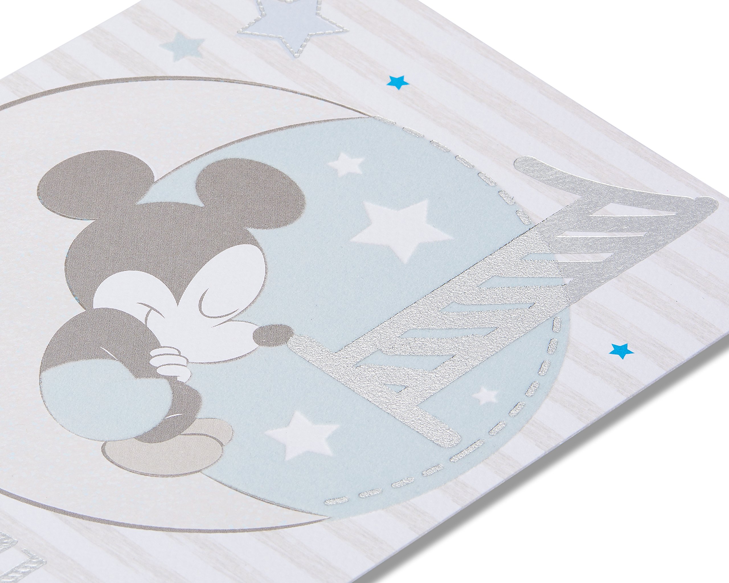 American Greetings 1st Birthday Card (Mickey Mouse) - Image 4