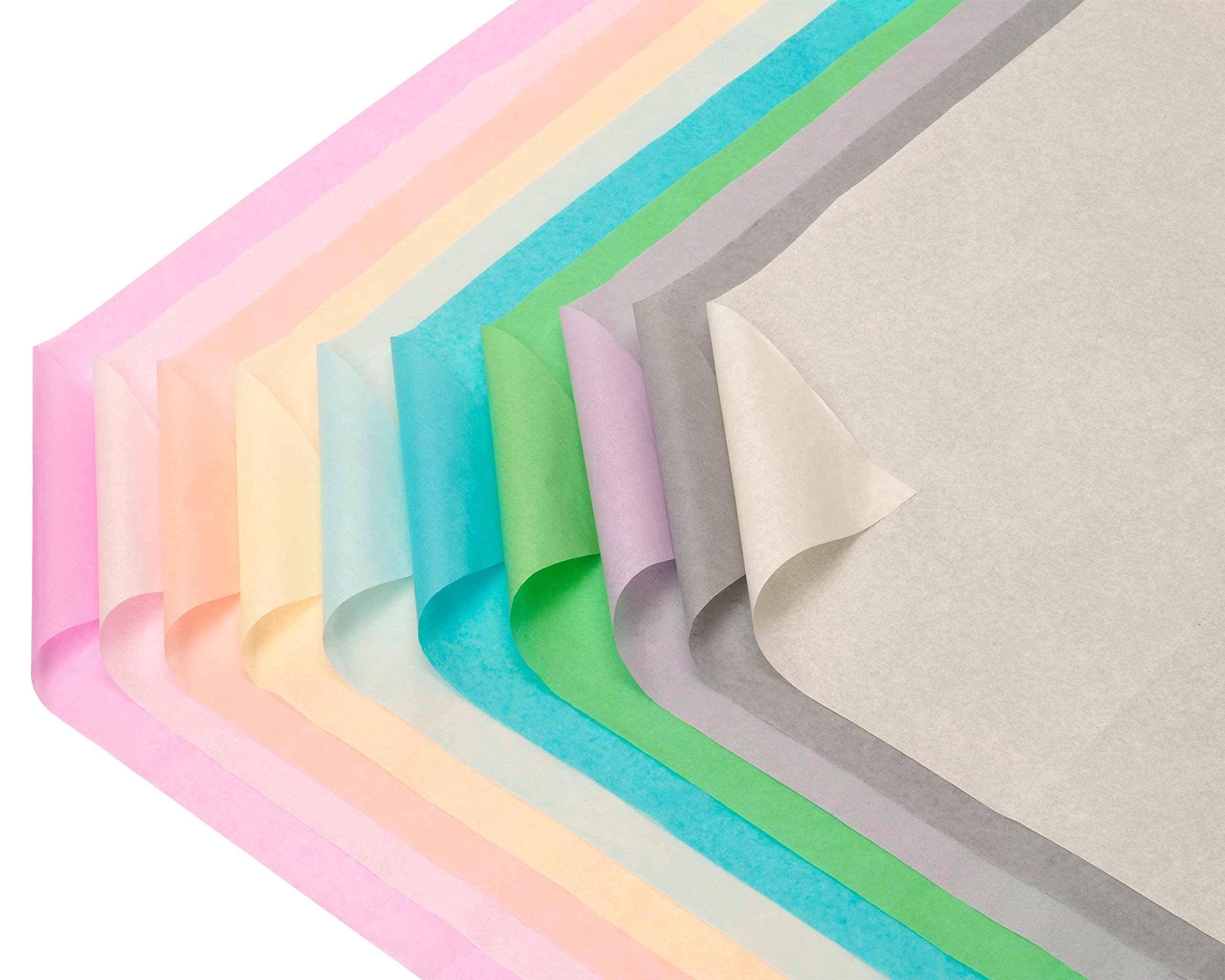American Greetings 200 Sheets 20 in. x 20 in. Bulk Pastel Tissue Paper for Birthdays and All Occasions - Image 5