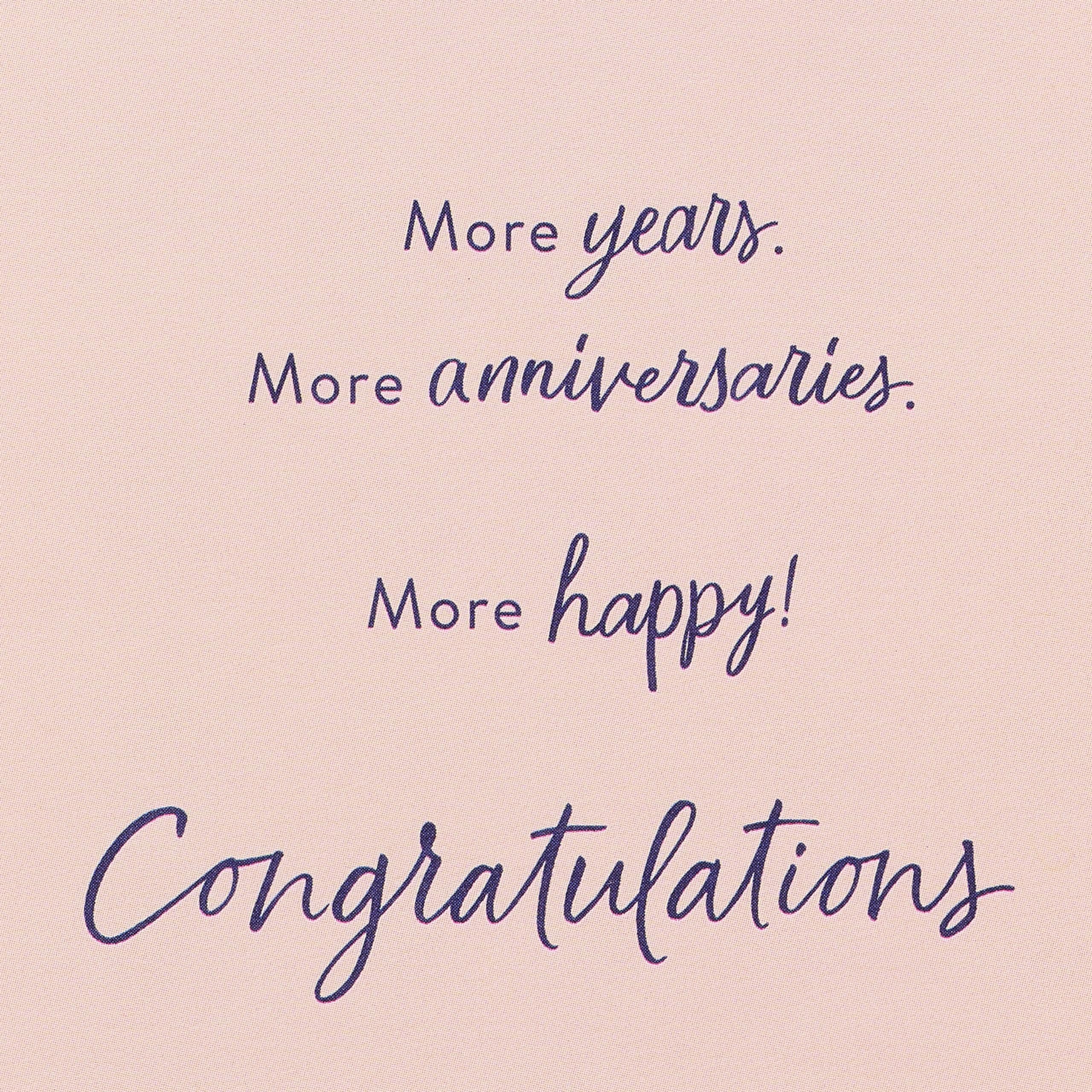 American Greetings 25th Anniversary Card (To Many More) - Image 3