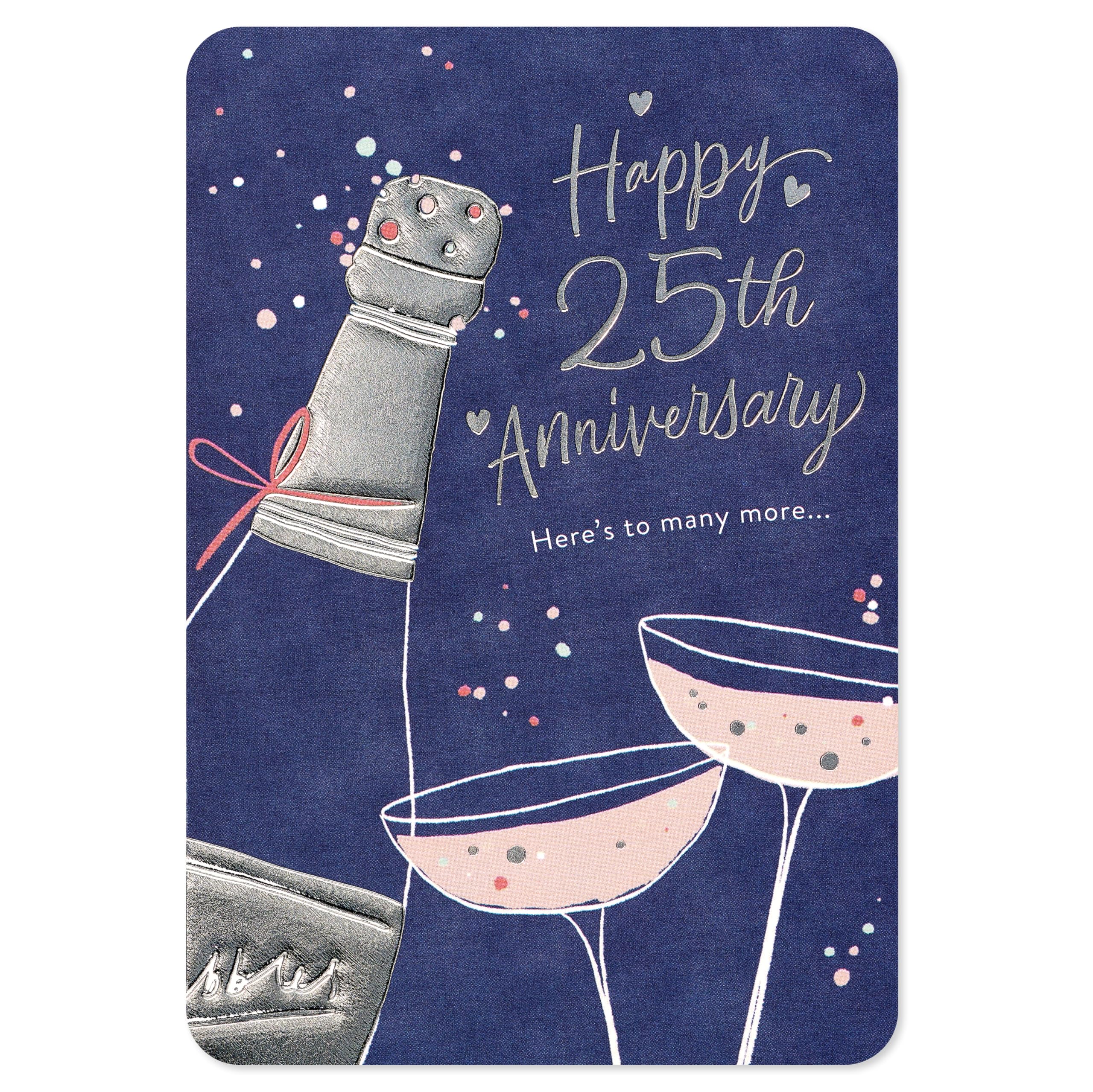 American Greetings 25th Anniversary Card (To Many More) - Image 4