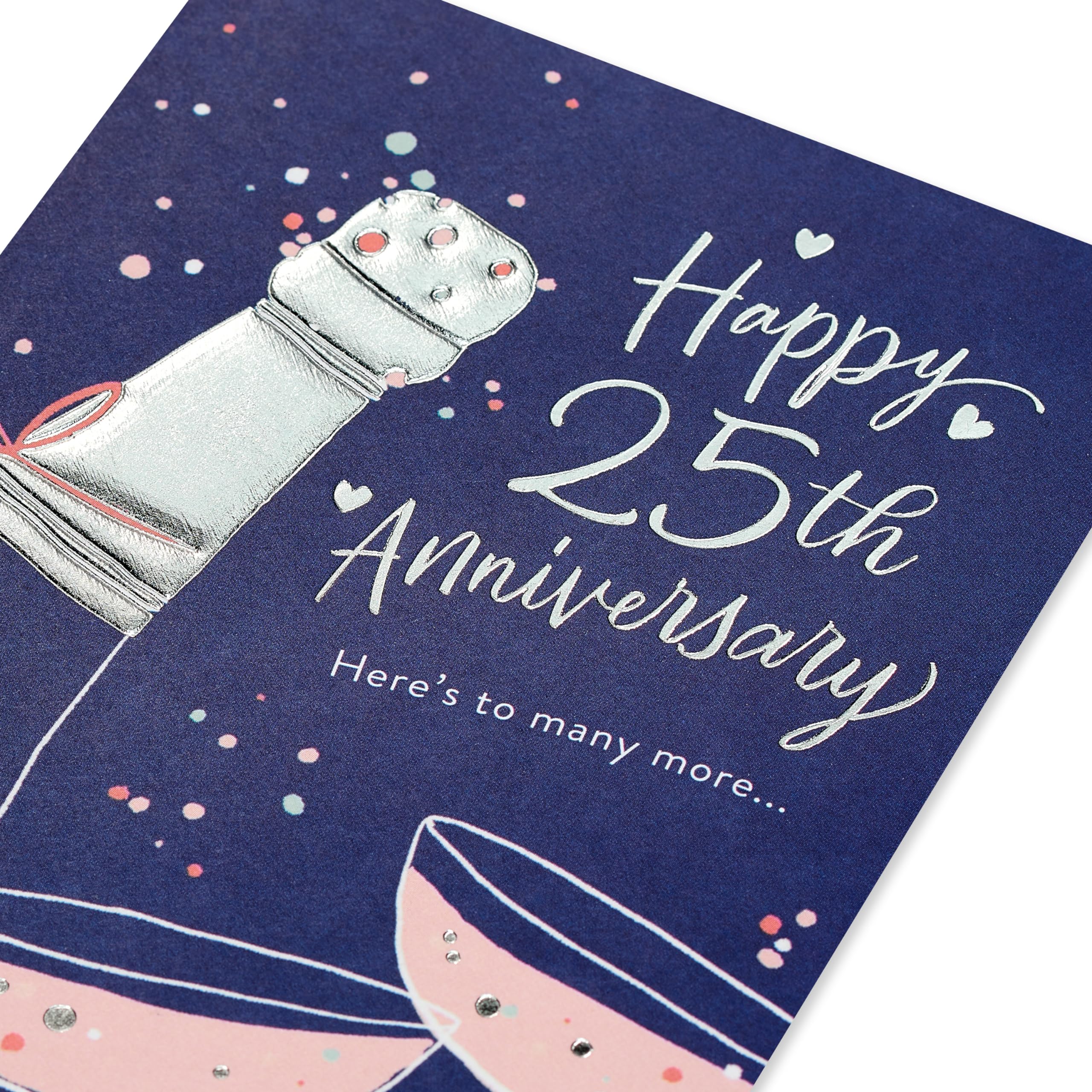 American Greetings 25th Anniversary Card (To Many More) - Image 5