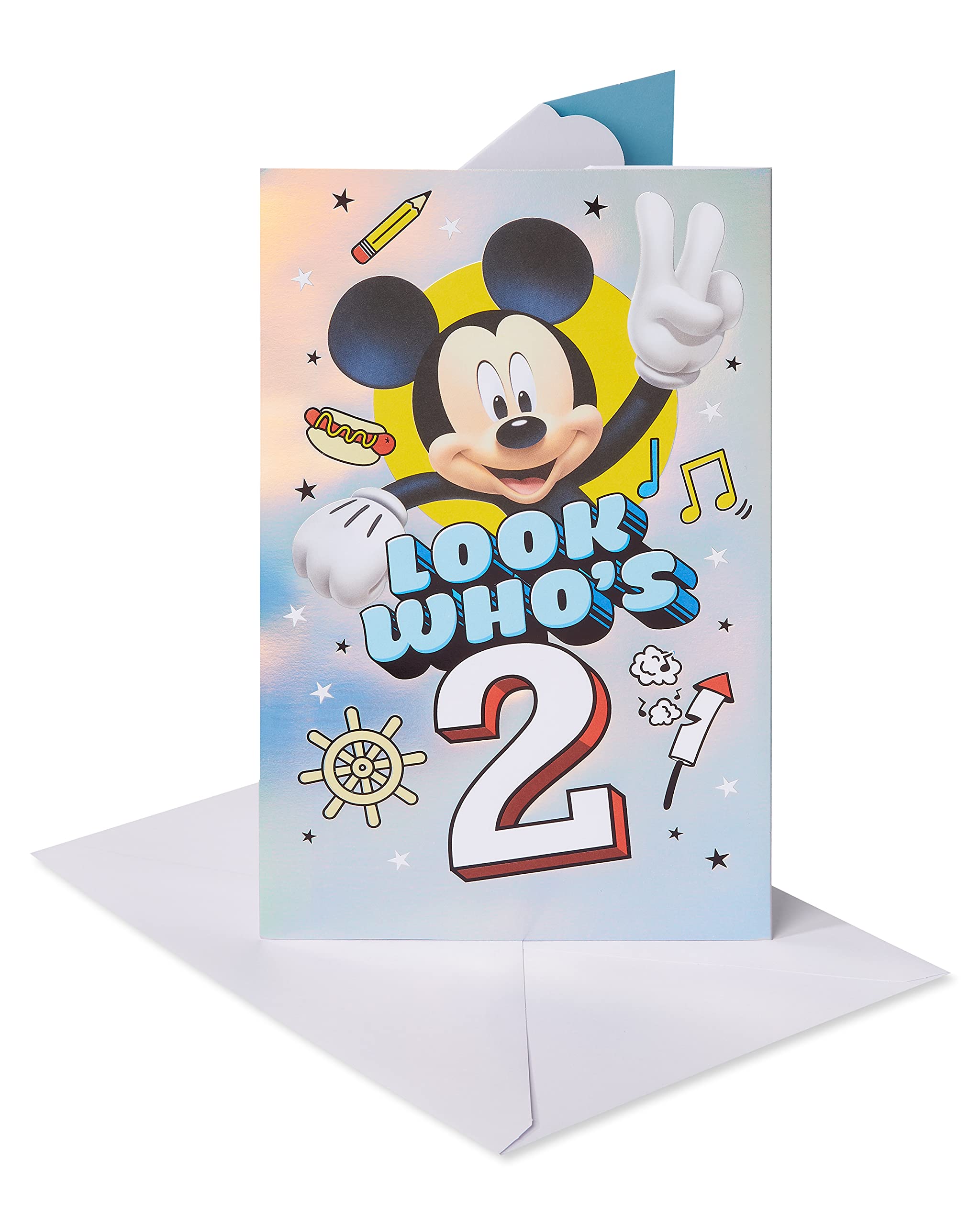American Greetings 2nd Birthday Card (Mickey Mouse)