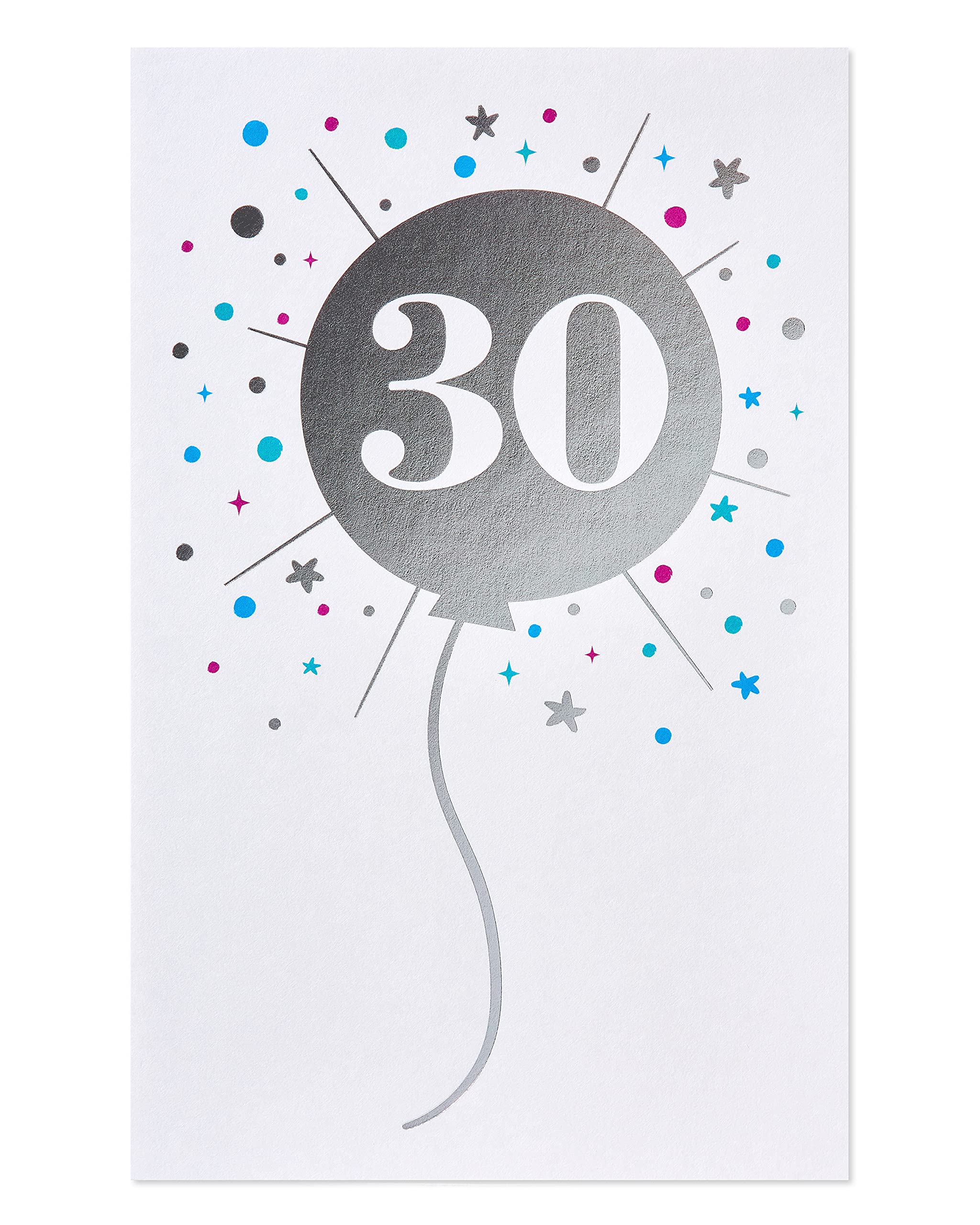 American Greetings 30th Birthday Card (Balloon) - Image 5