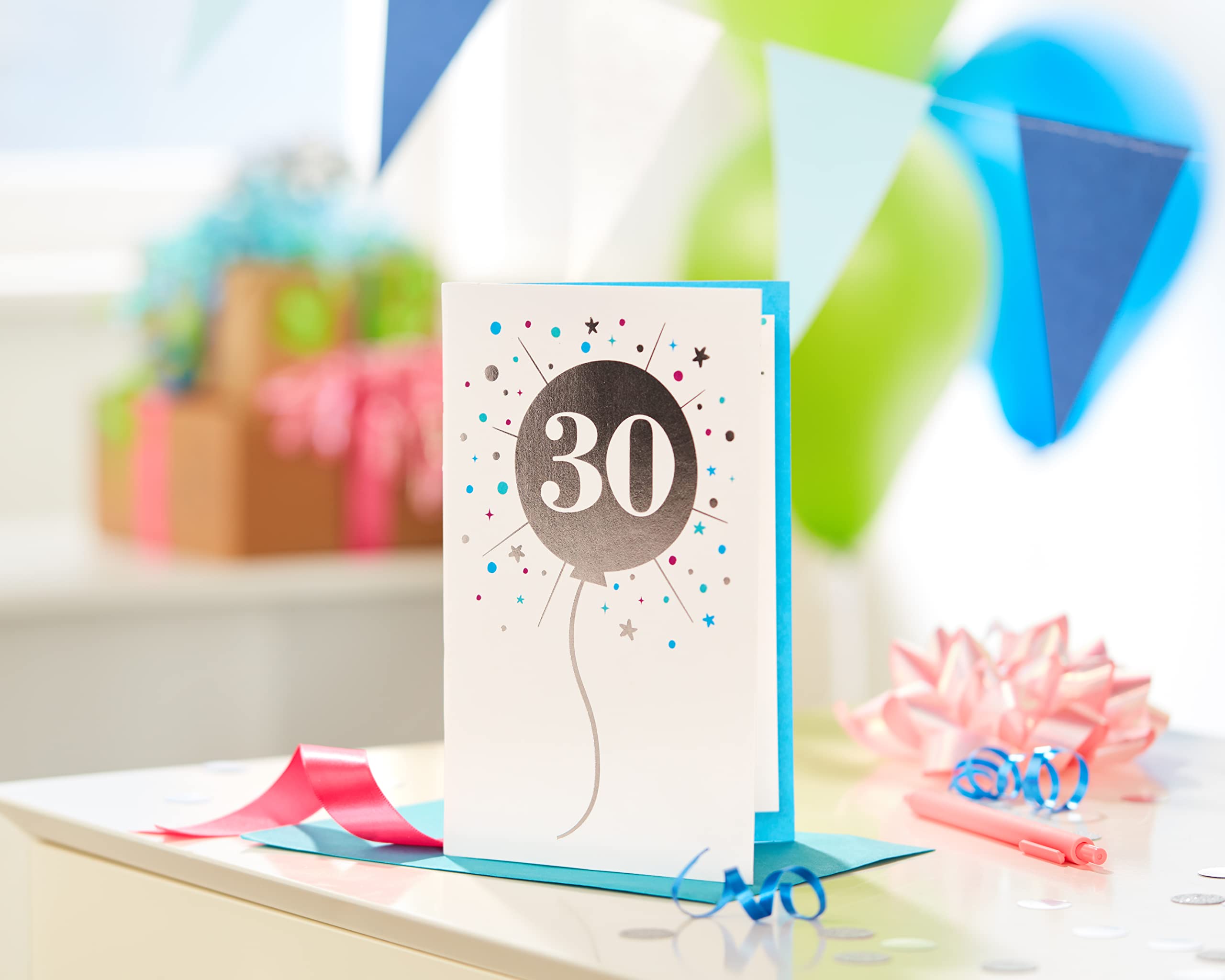 American Greetings 30th Birthday Card (Balloon) - Image 7