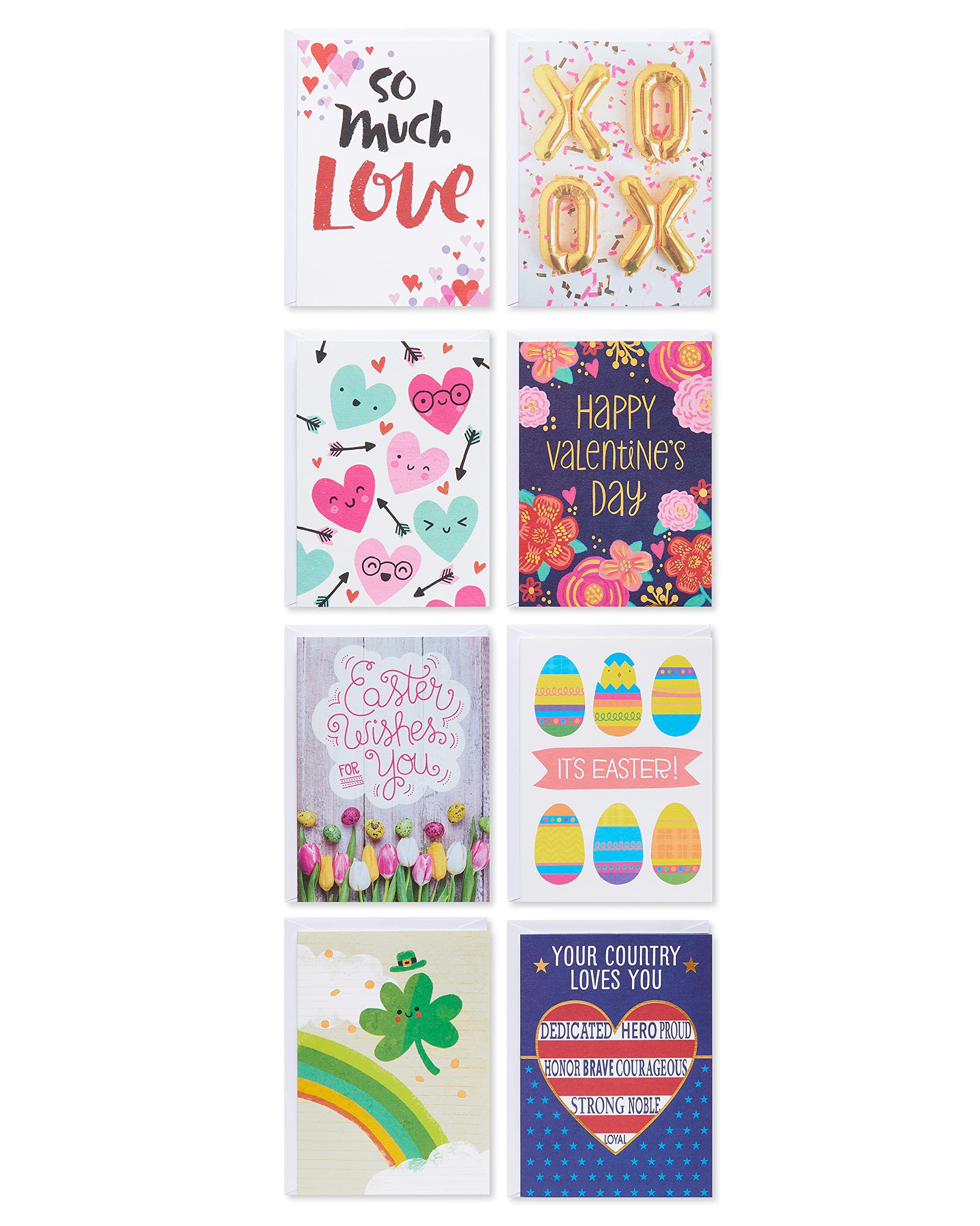 American Greetings 32-Count Deluxe Holiday Card Assortment for All Occasions - Image 7
