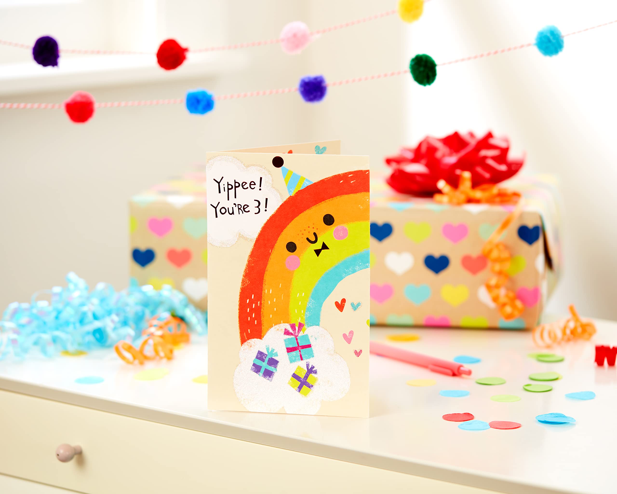 American Greetings 3rd Birthday Card (Yippee) - Image 6
