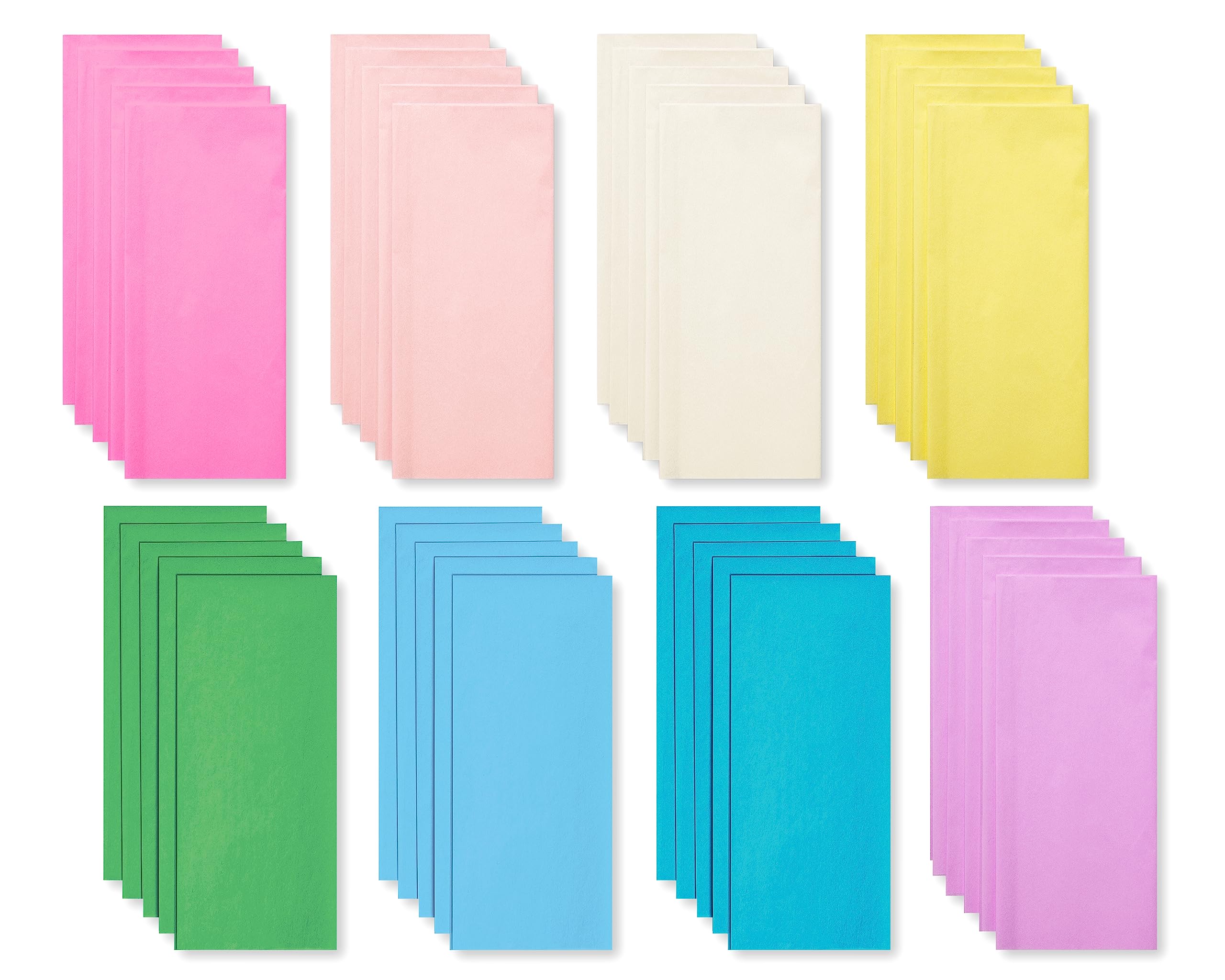 American Greetings 40 Sheet 20 in. x 20 in. Pastel Tissue Paper for Graduation, Birthdays and All Occasions - Image 2