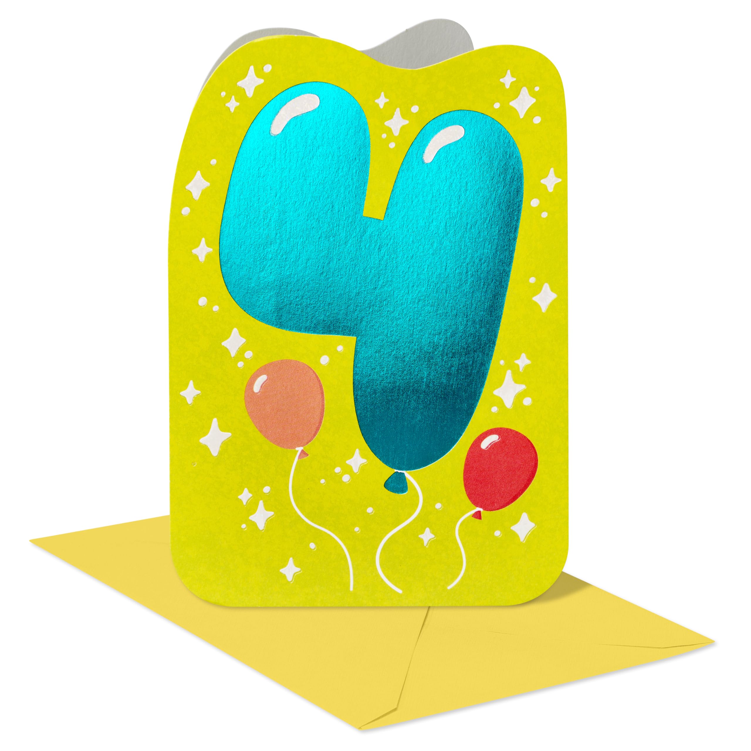 American Greetings 4th Birthday Card for Kids (Awesome Surprises)
