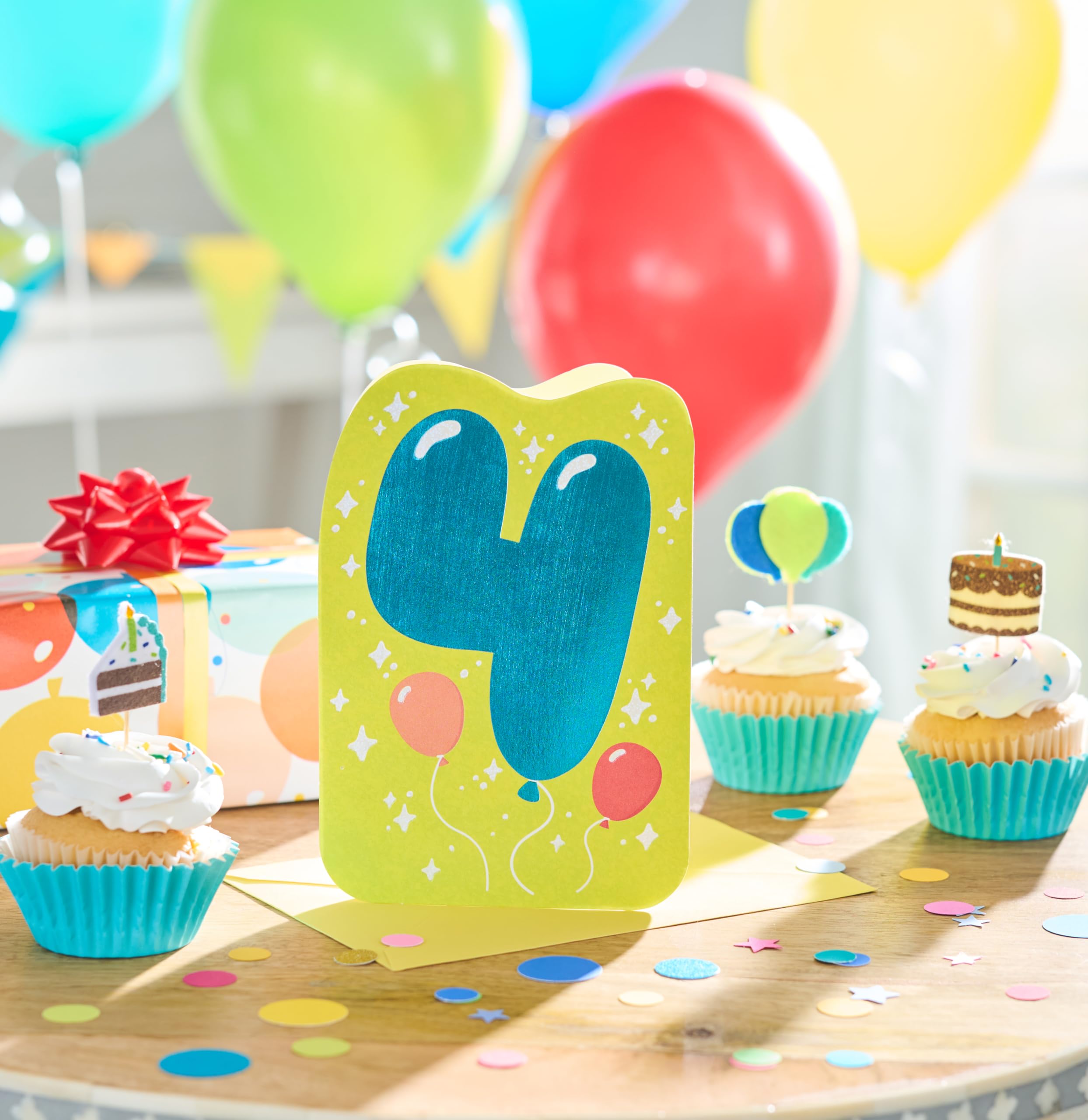 American Greetings 4th Birthday Card for Kids (Awesome Surprises) - Image 6