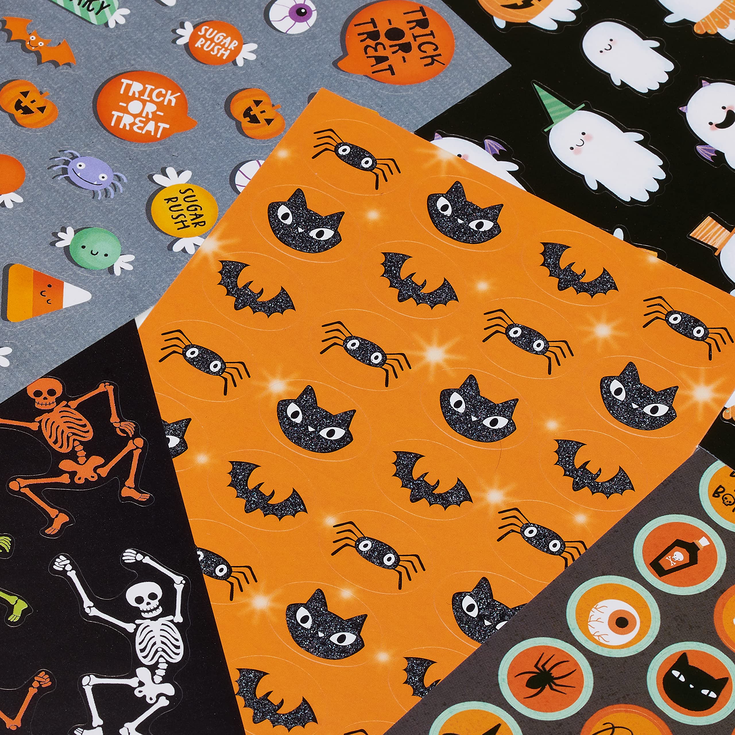 American Greetings 522-Count Halloween Stickers for Kids, Assorted Halloween Themes - Image 3