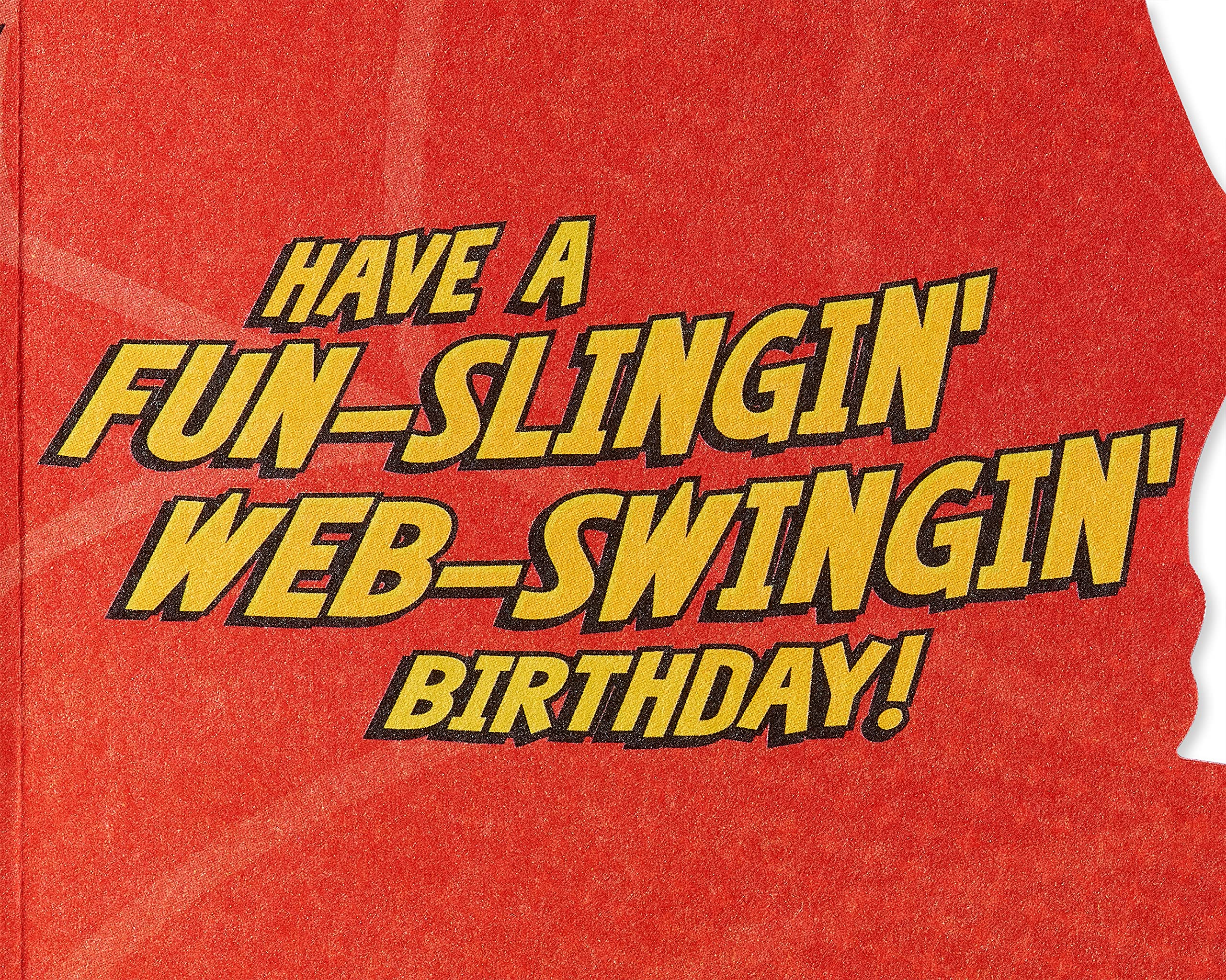American Greetings 5th Birthday Card (Spiderman) - Image 6