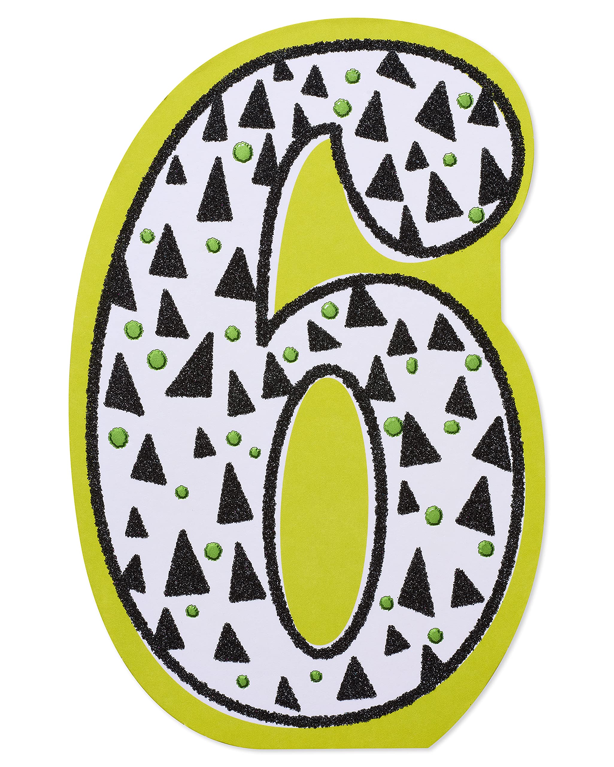 American Greetings 6th Birthday Card (Time to Celebrate) - Image 4