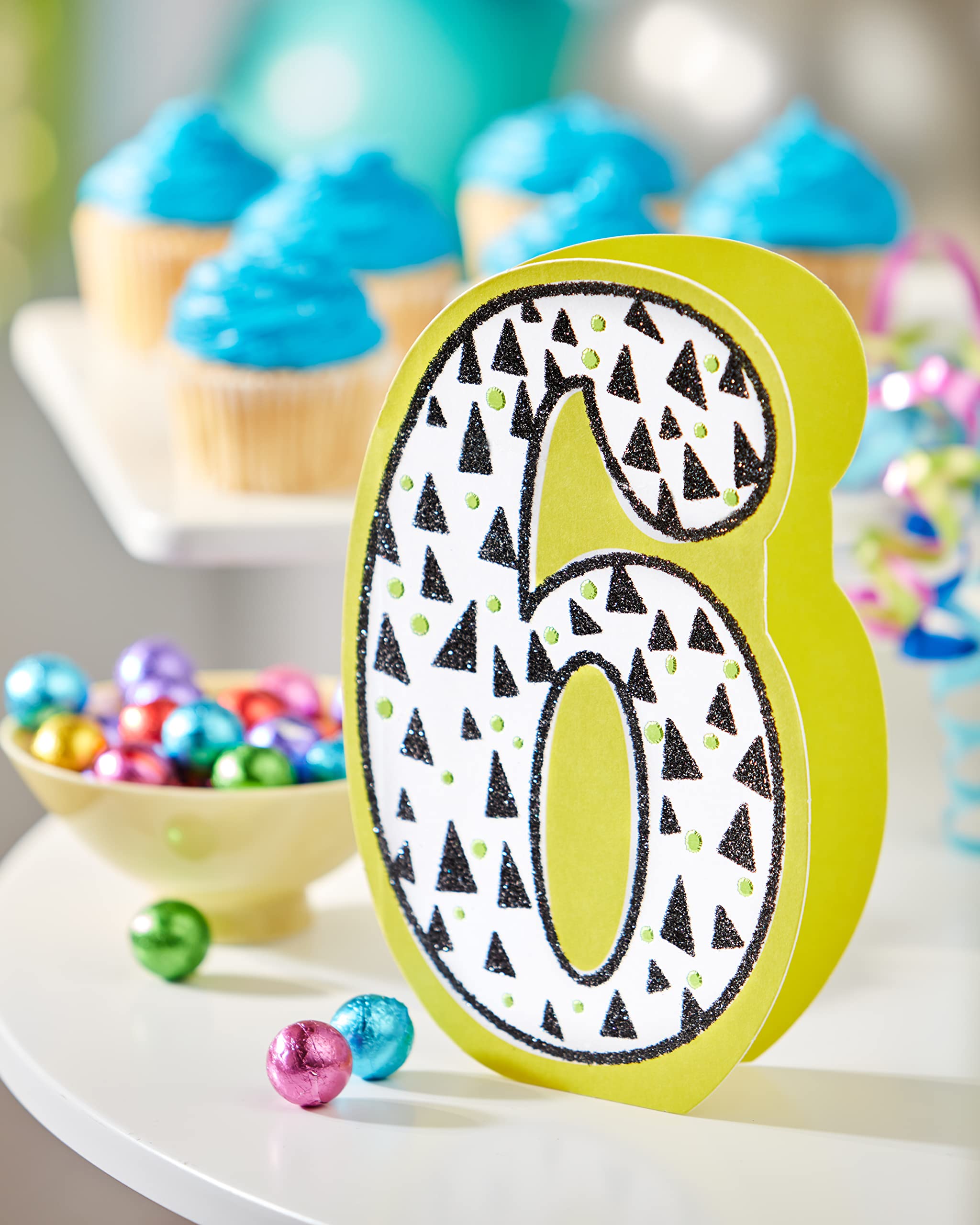 American Greetings 6th Birthday Card (Time to Celebrate) - Image 6