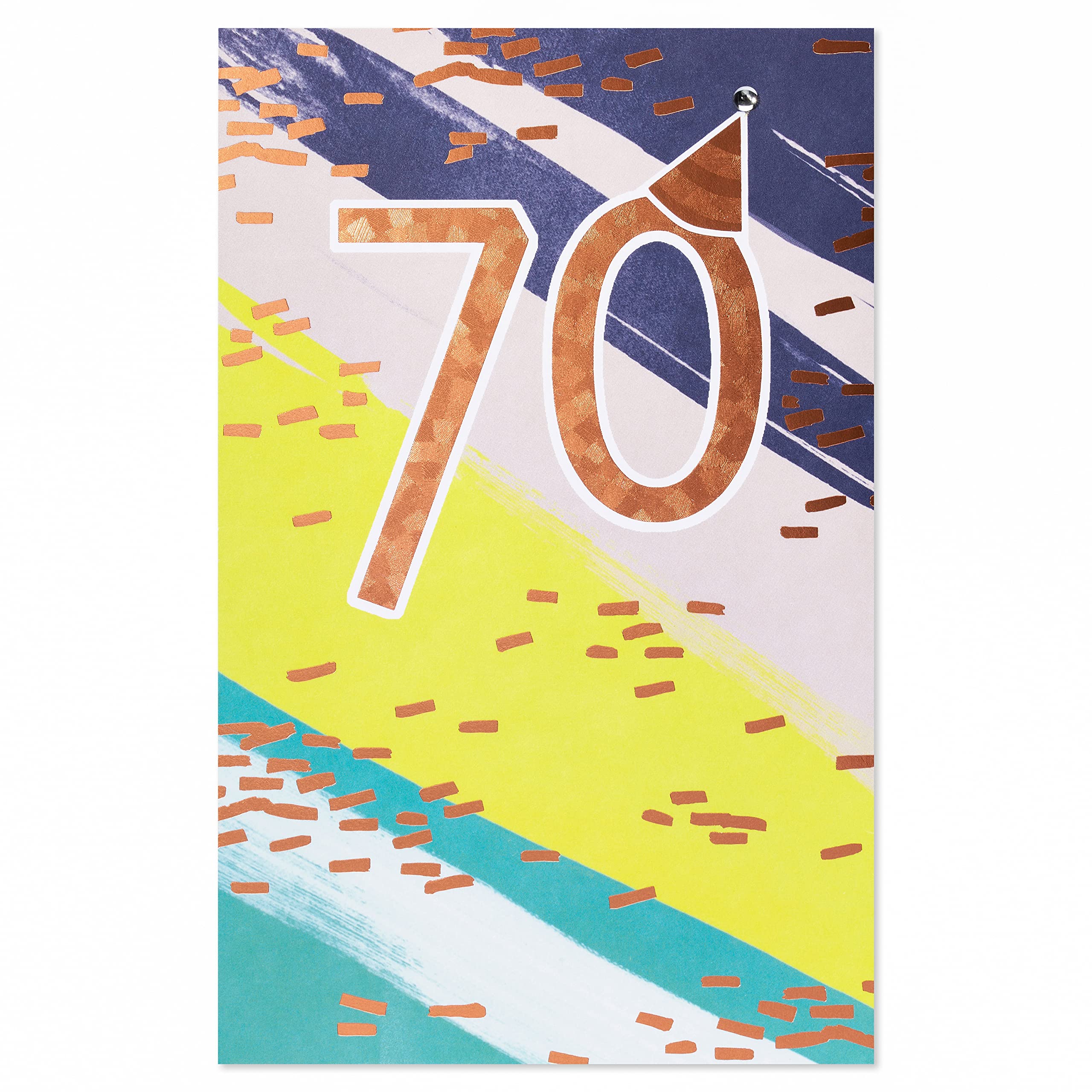 American Greetings 70th Birthday Card (Now You're Seventy!) - Image 4