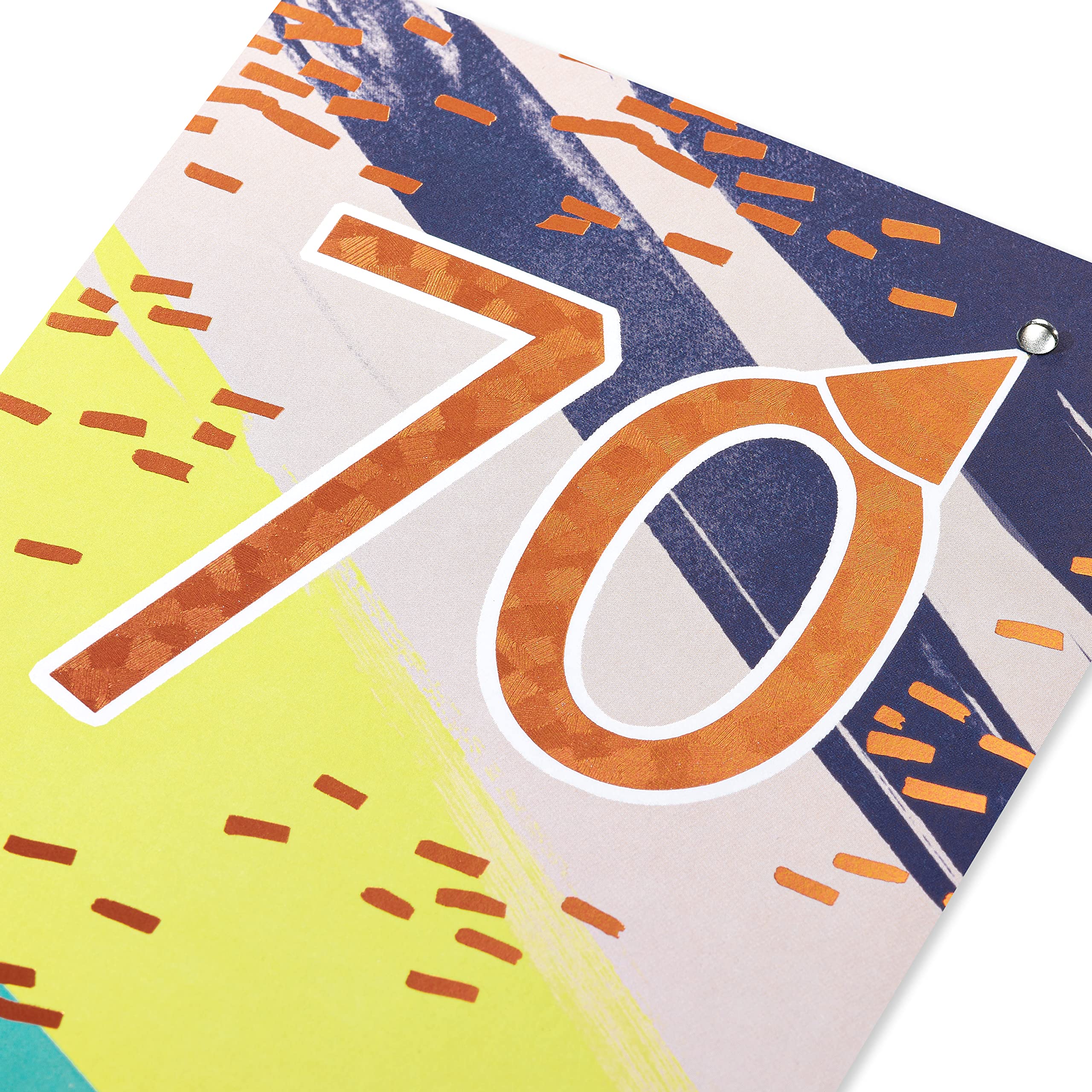 American Greetings 70th Birthday Card (Now You're Seventy!) - Image 5