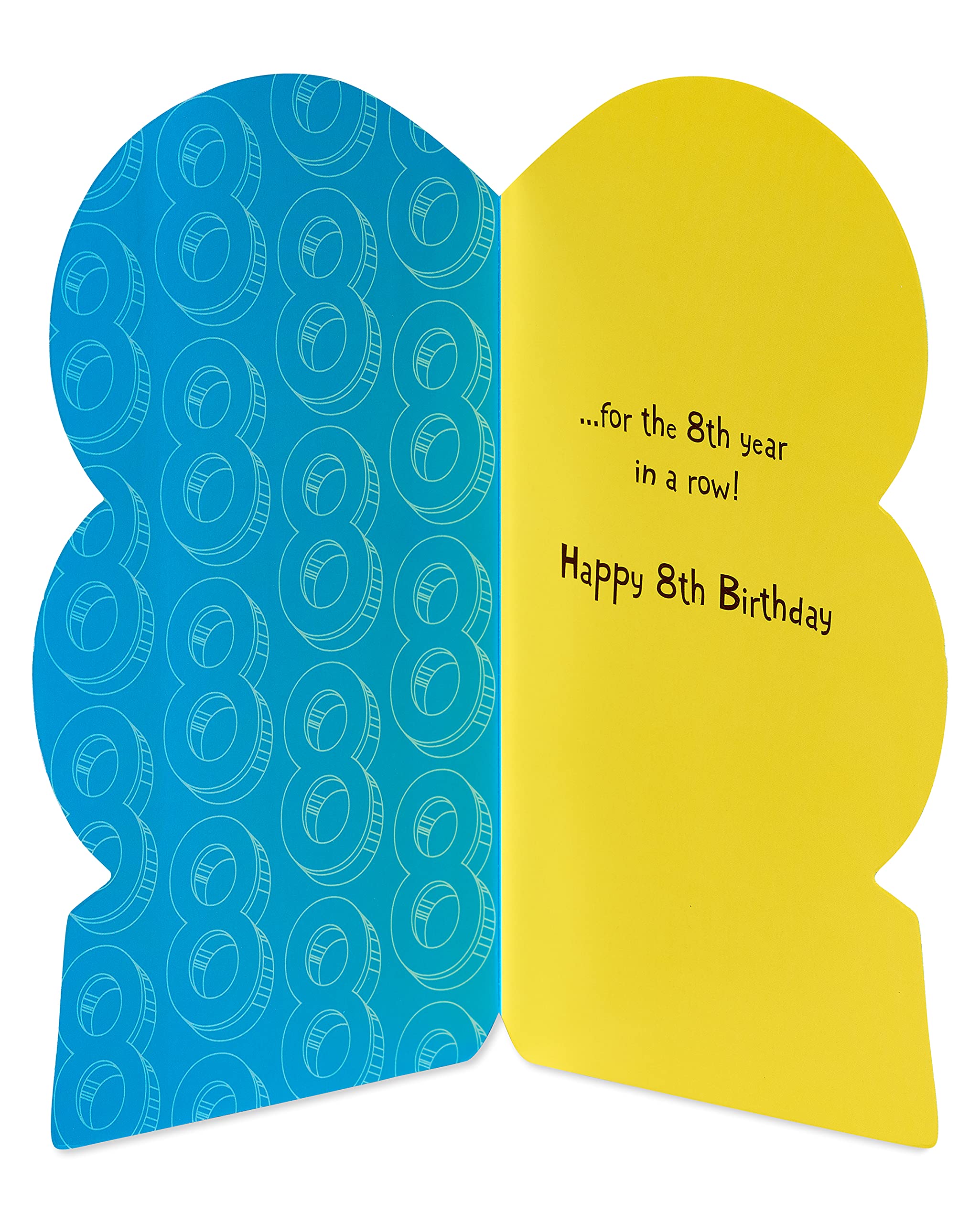 American Greetings 8th Birthday Card (World Record) - Image 2