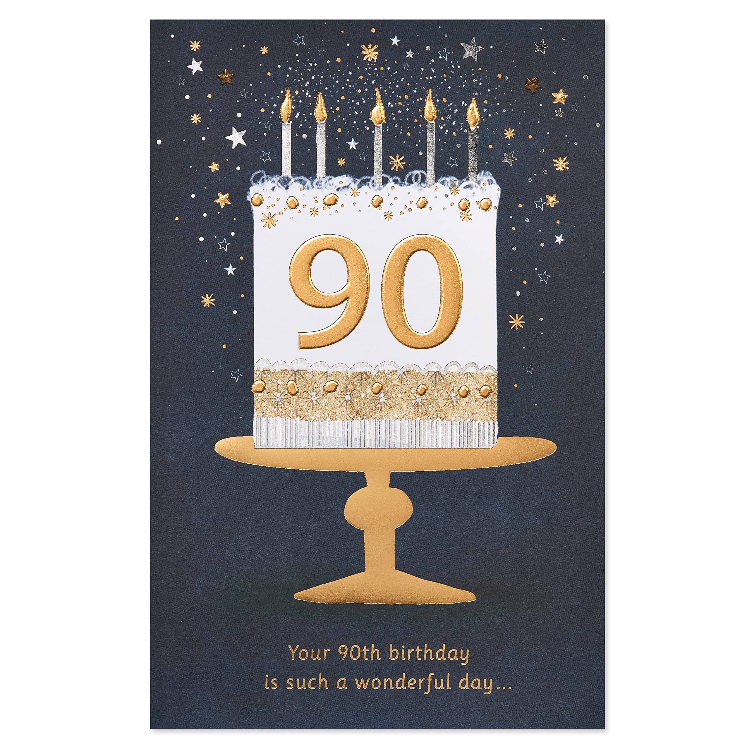 American Greetings 90th Birthday Card (Such A Wonderful Day) - Image 5