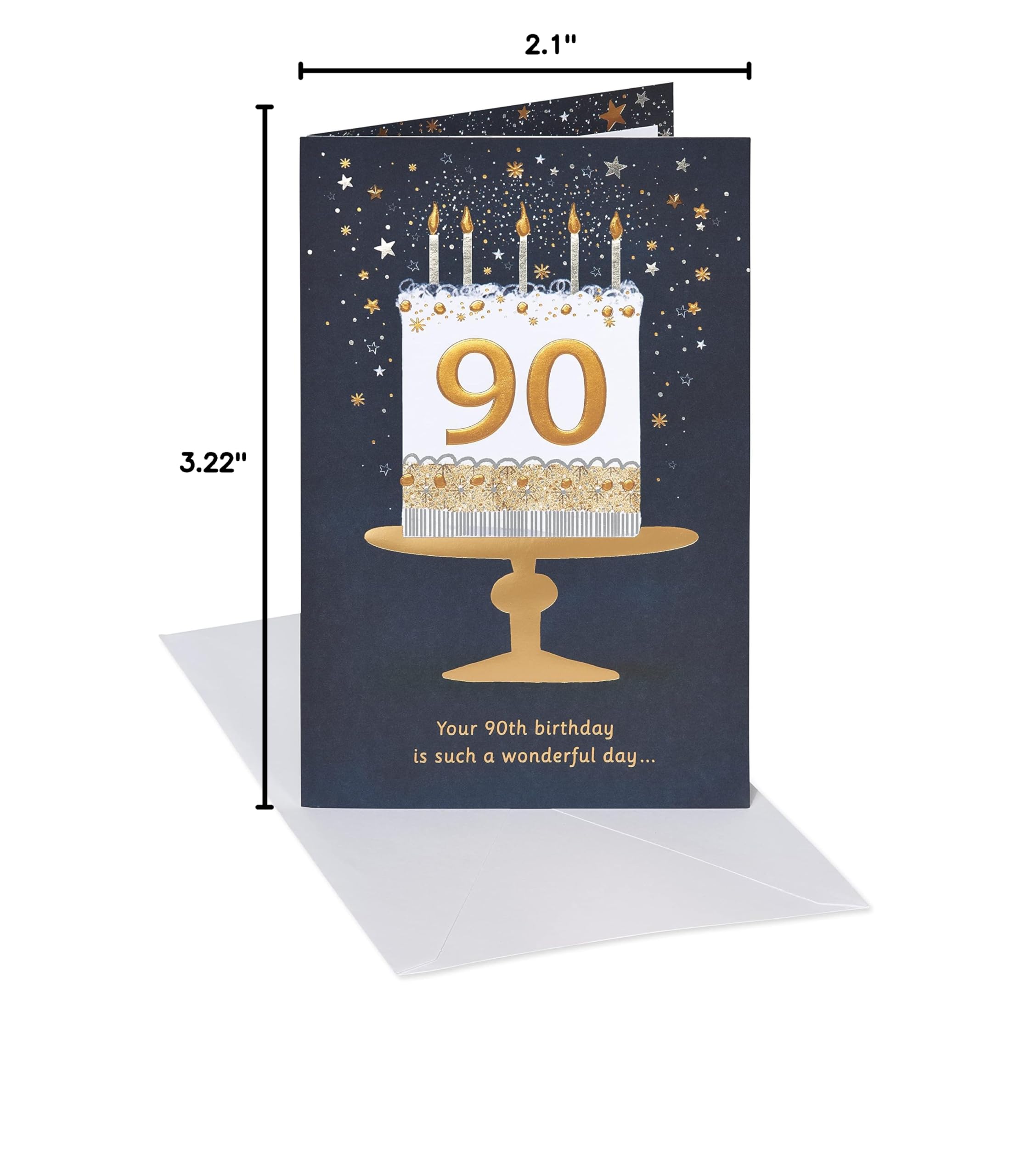 American Greetings 90th Birthday Card (Such A Wonderful Day) - Image 7
