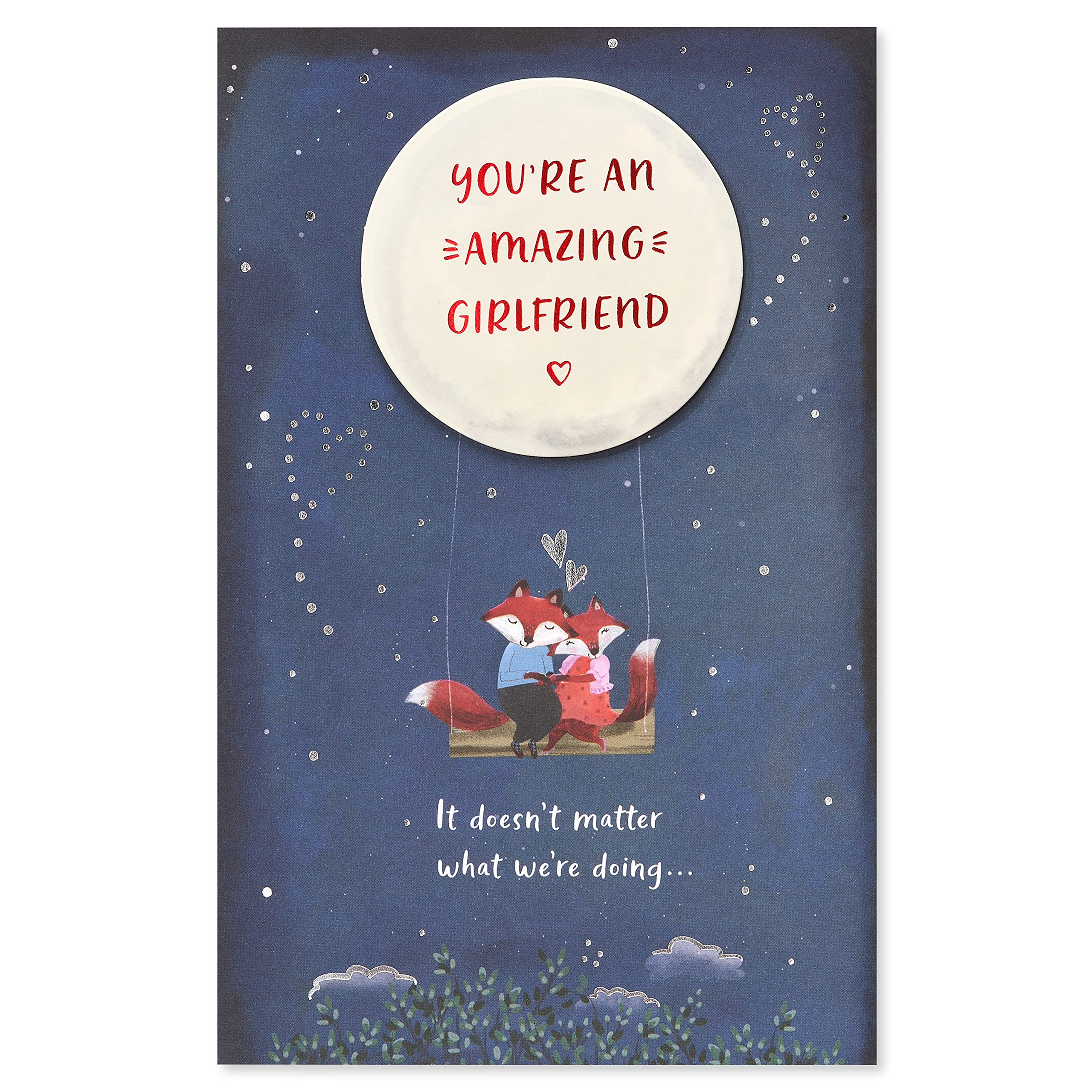 American Greetings Anniversary Card for Girlfriend (Doesn't Matter What We're Doing) - Image 4