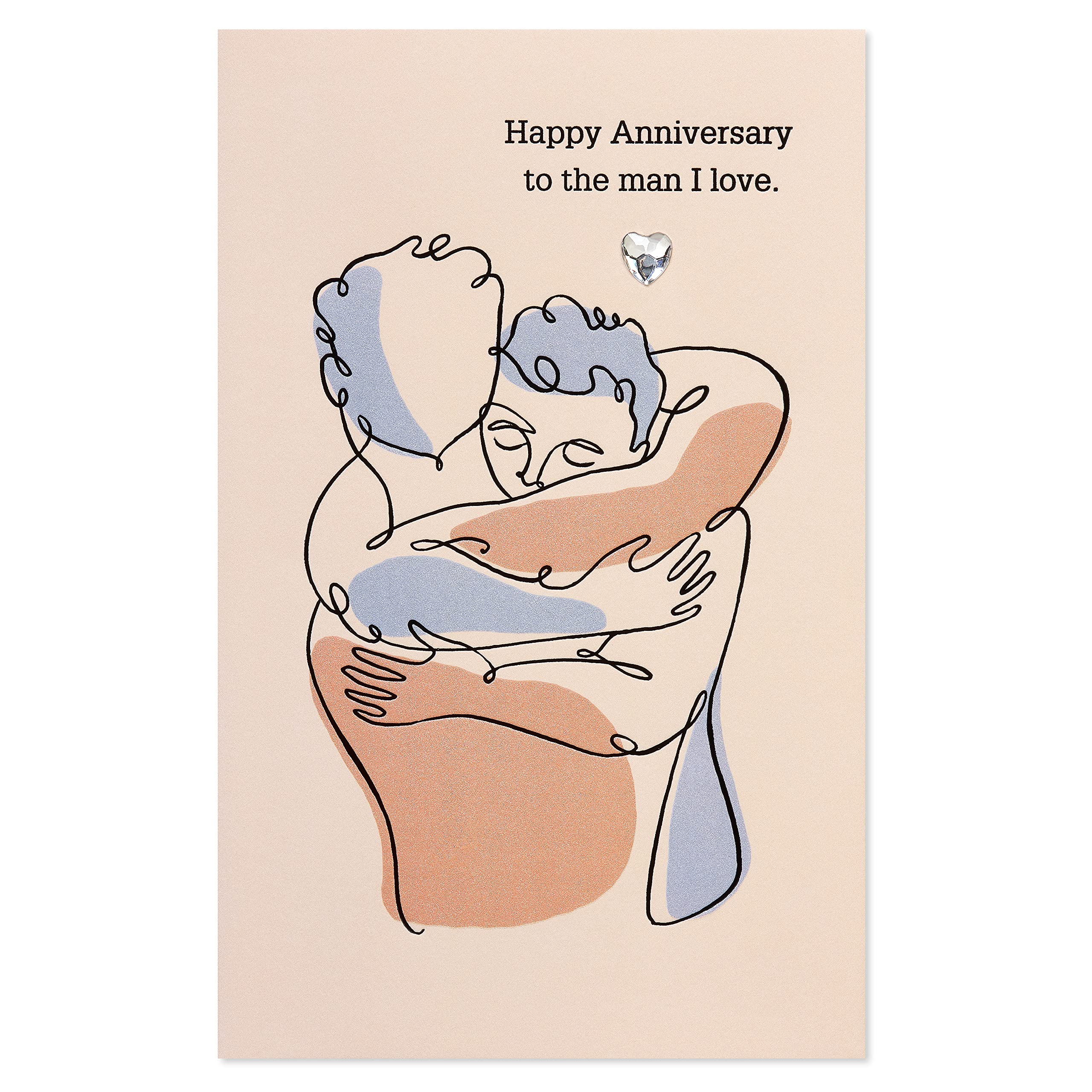 American Greetings Anniversary Card For Him From Him (How Lucky) - Image 4