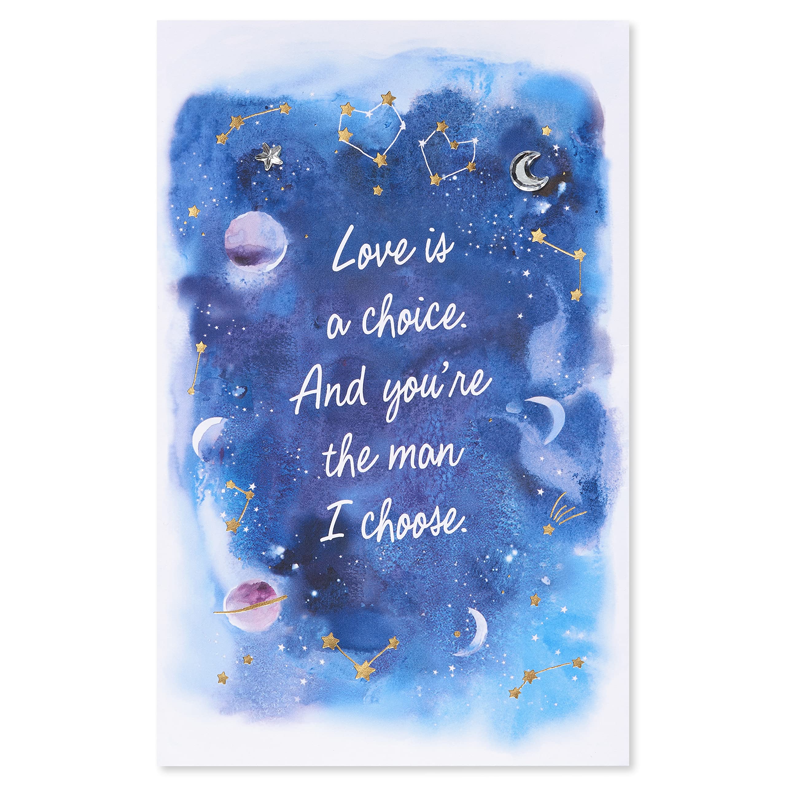 American Greetings Anniversary Card for Him (Over and Over) - Image 4