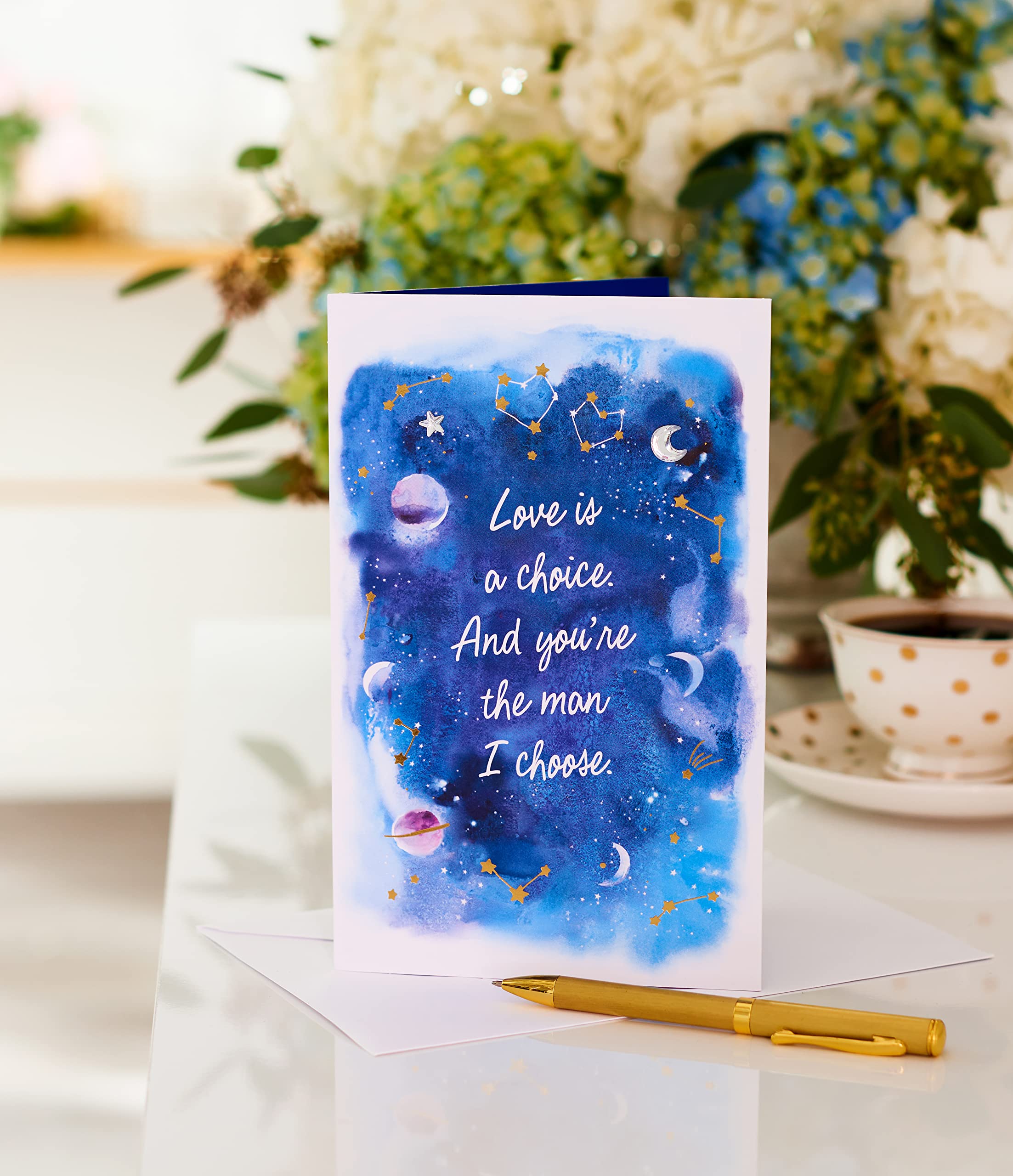 American Greetings Anniversary Card for Him (Over and Over) - Image 6