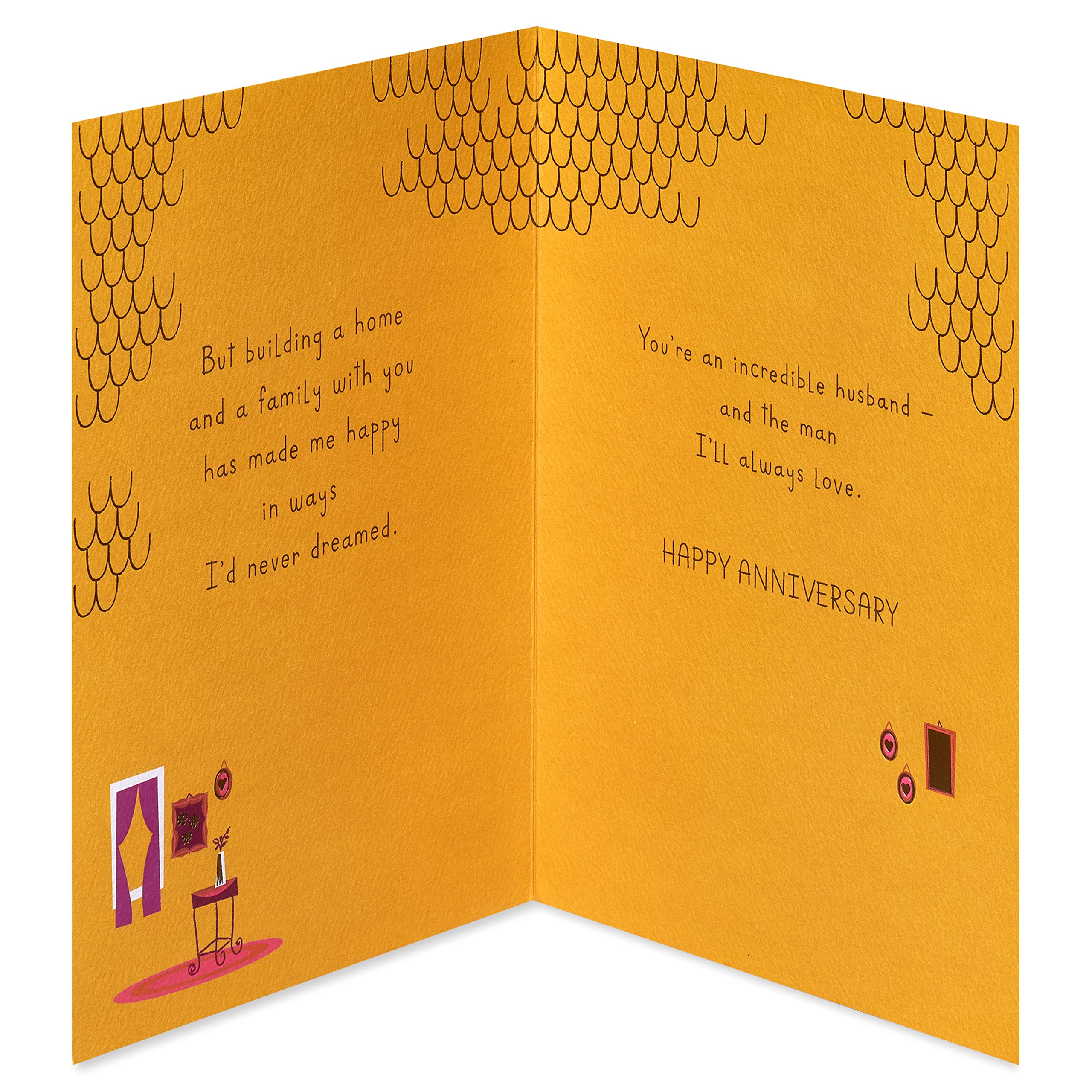 American Greetings Anniversary Card for Husband (Happy In Ways I'd Never Dreamed) - Image 2