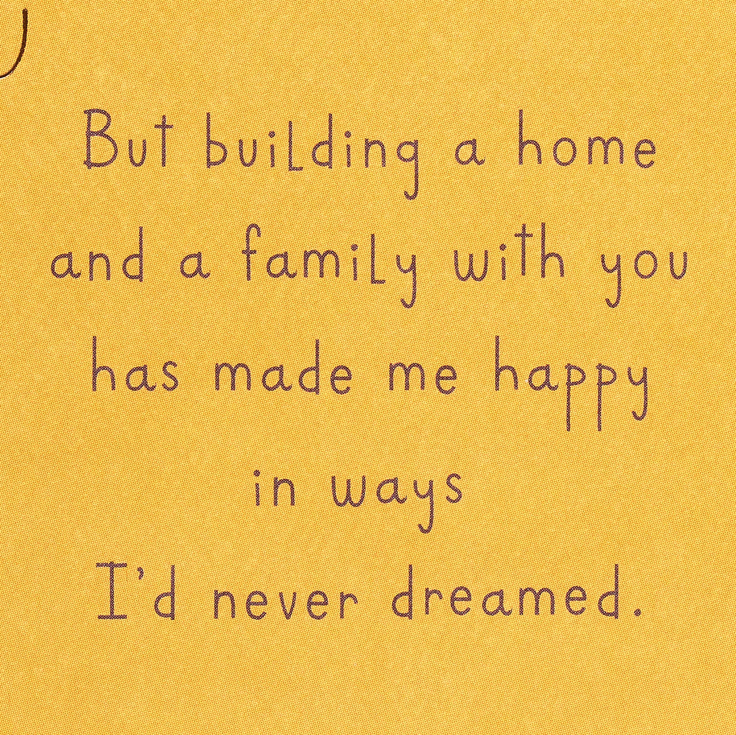 American Greetings Anniversary Card for Husband (Happy In Ways I'd Never Dreamed) - Image 3