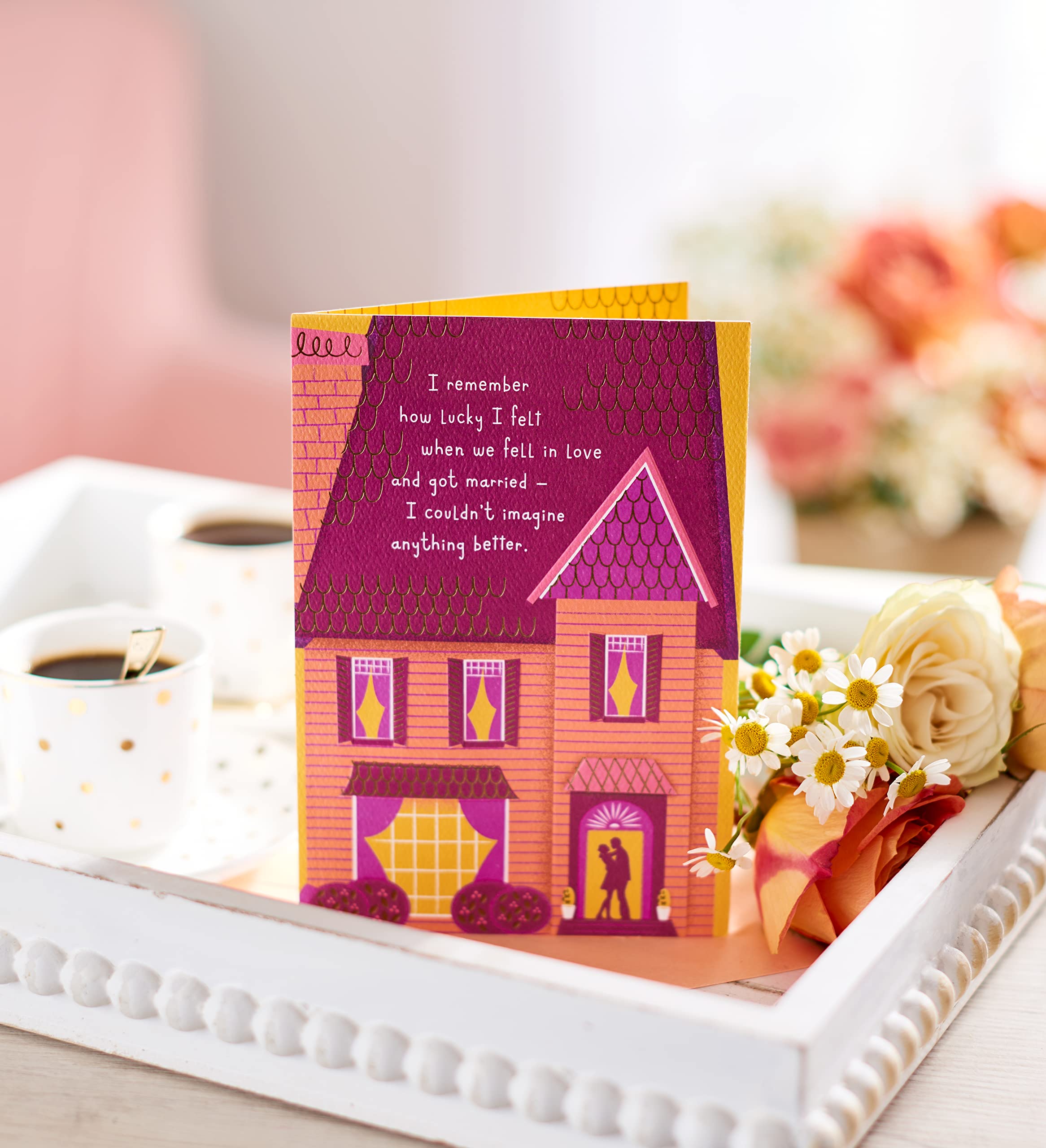 American Greetings Anniversary Card for Husband (Happy In Ways I'd Never Dreamed) - Image 7