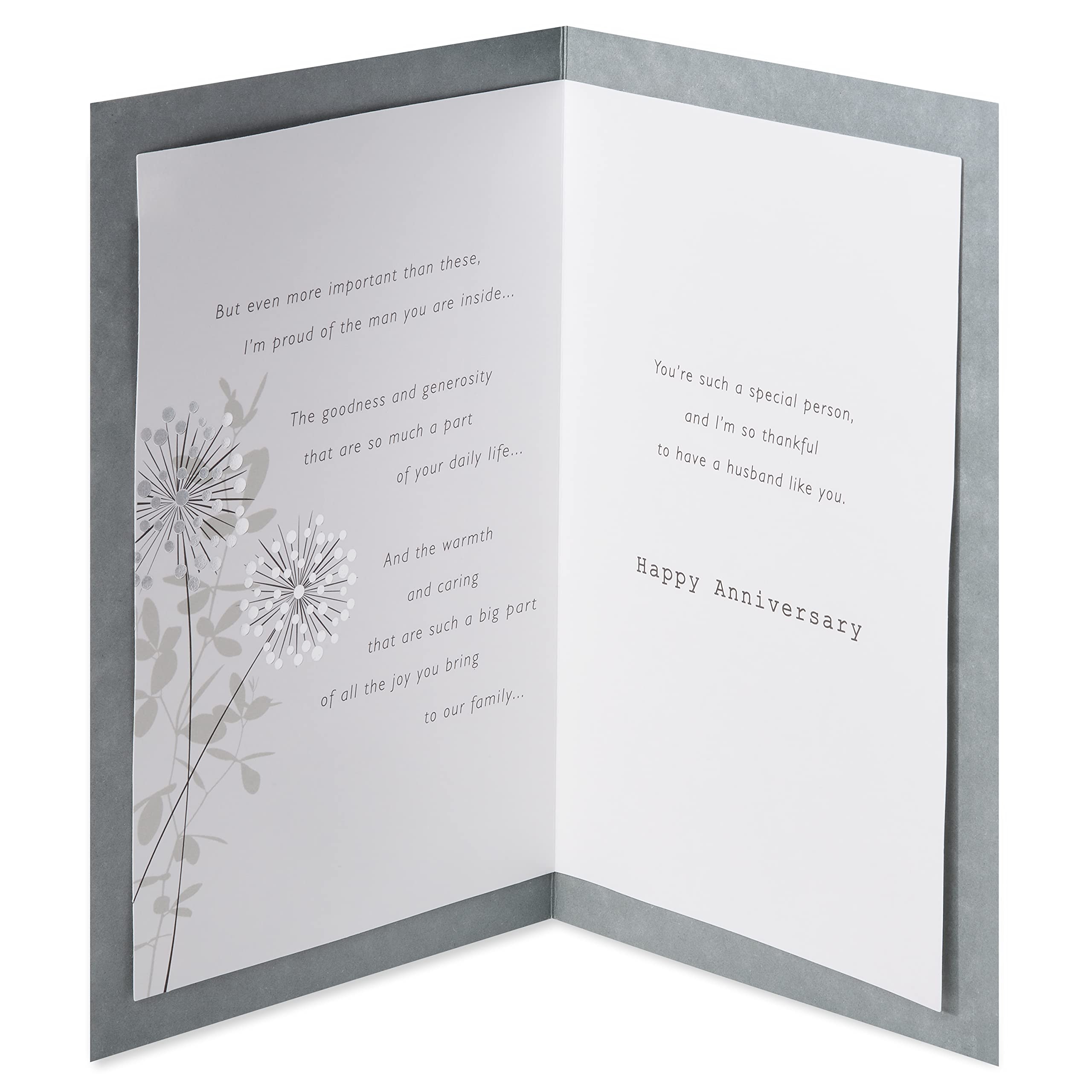 American Greetings Anniversary Card for Husband (Proud of the Man You Are) - Image 2
