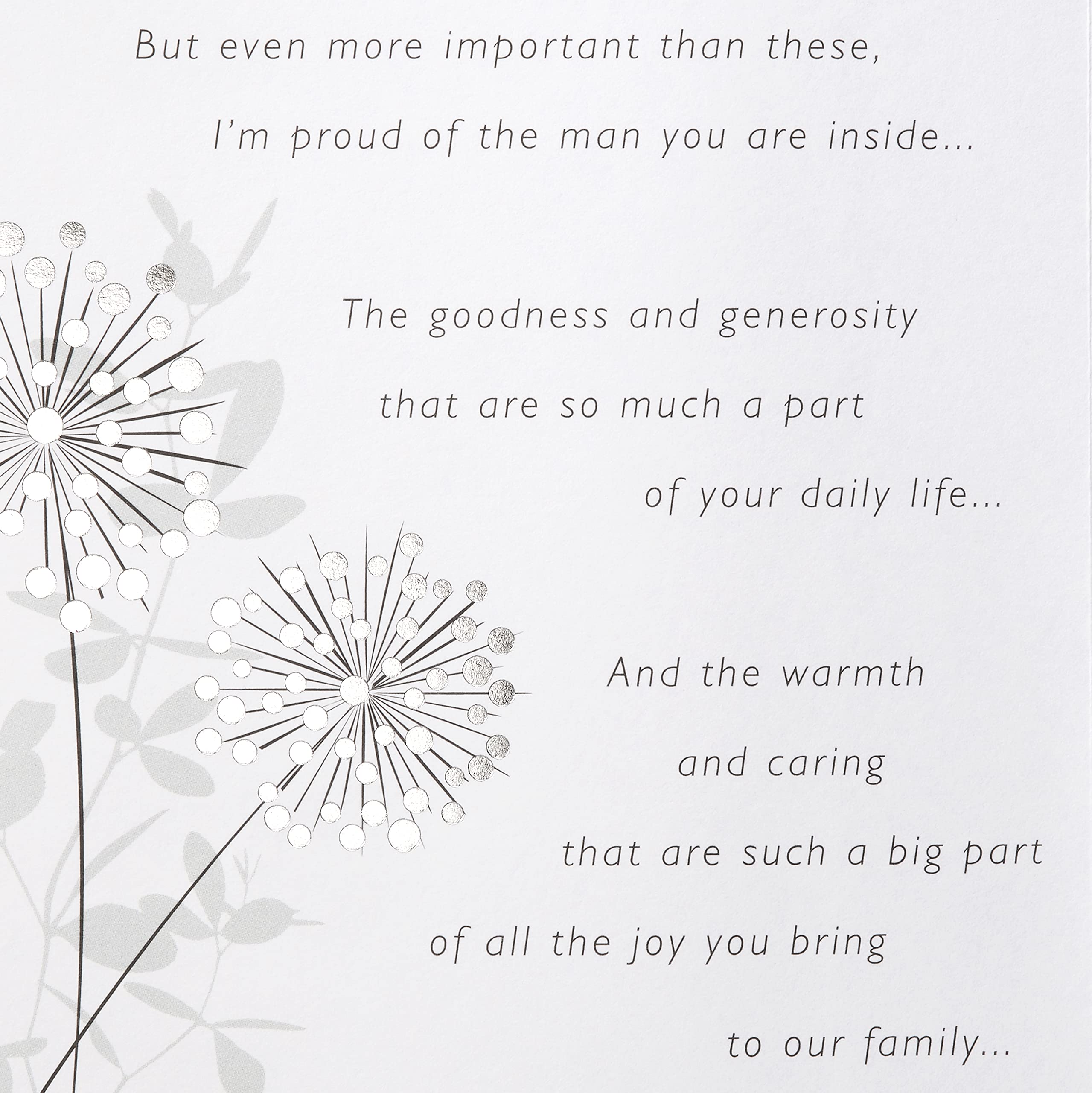 American Greetings Anniversary Card for Husband (Proud of the Man You Are) - Image 3