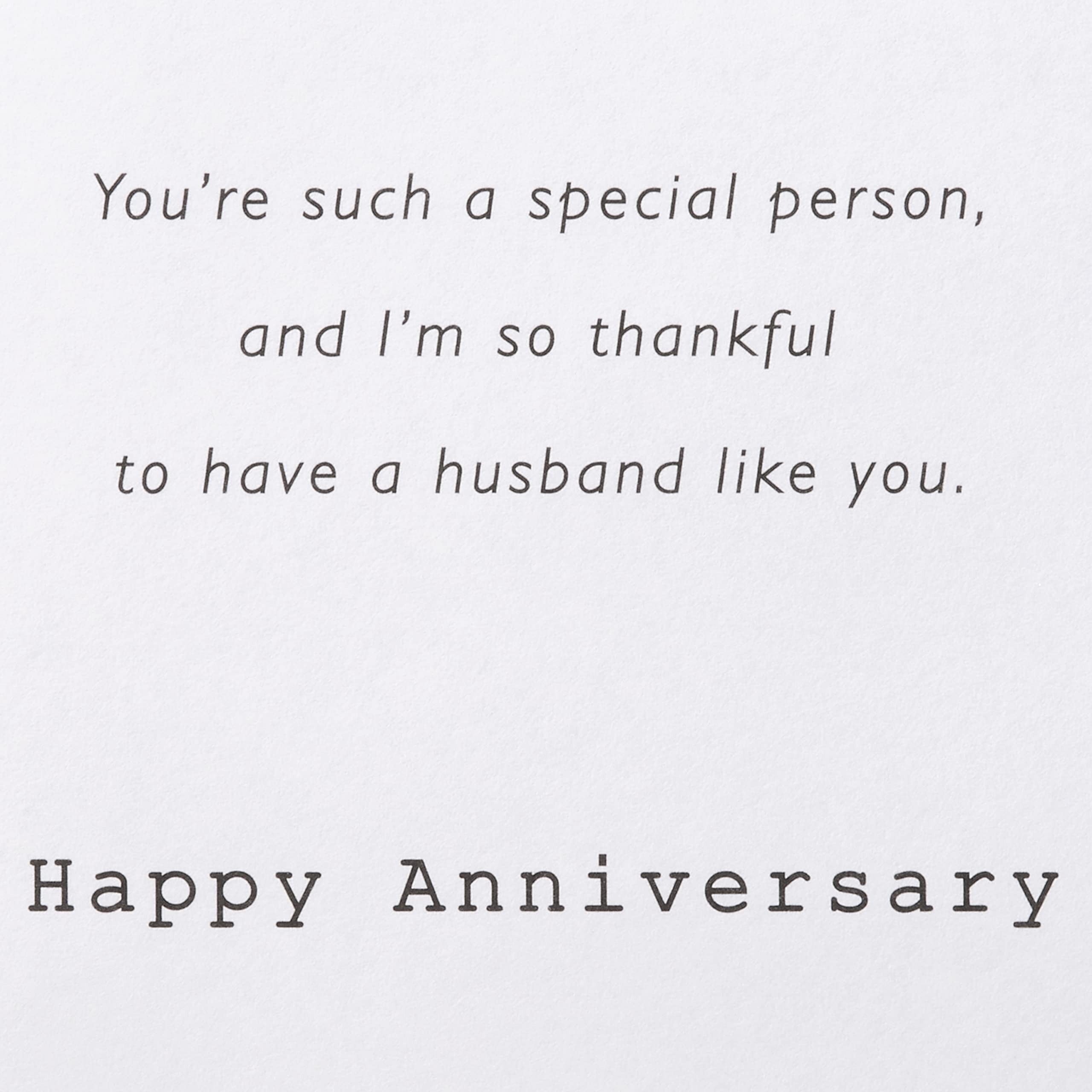 American Greetings Anniversary Card for Husband (Proud of the Man You Are) - Image 4