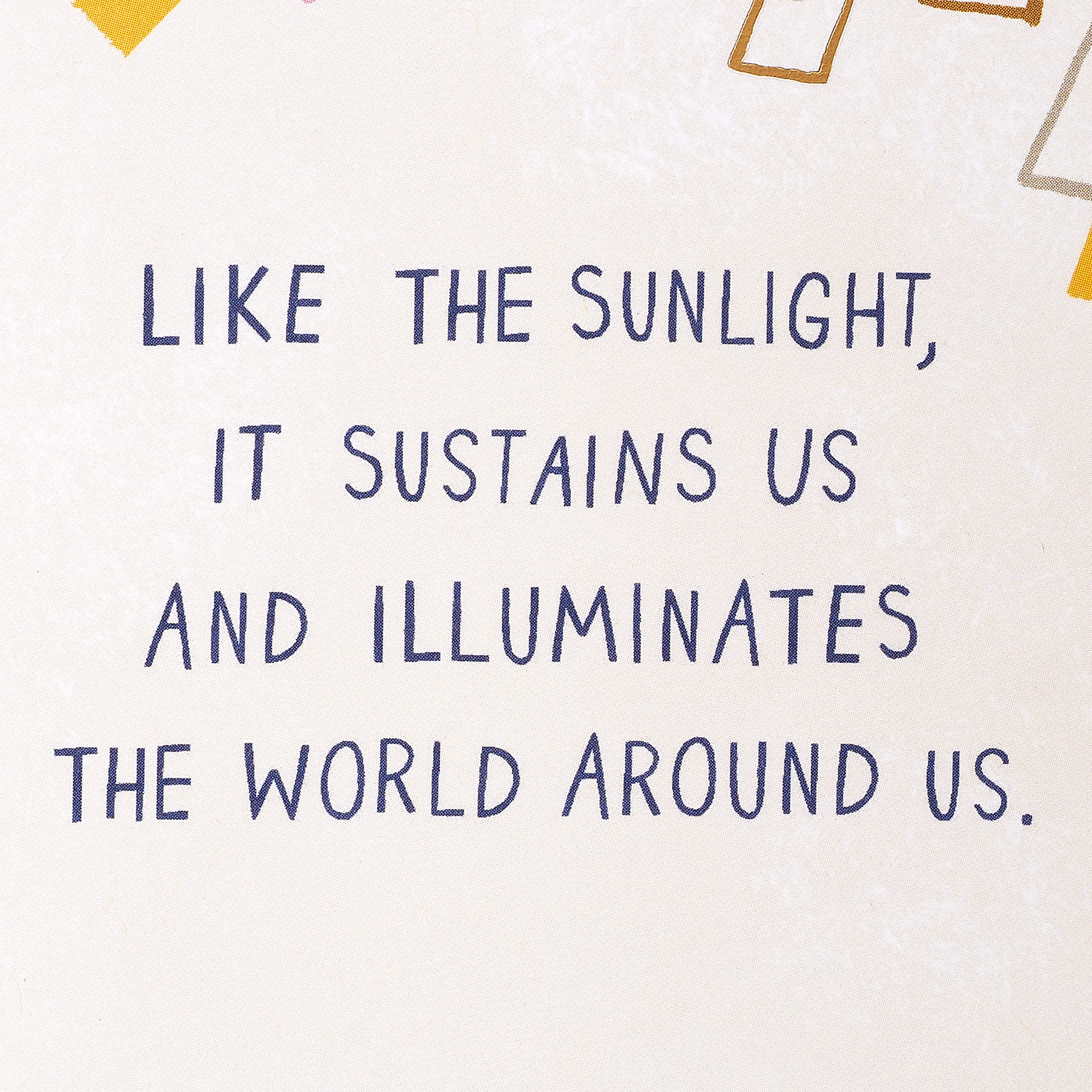 American Greetings Anniversary Card for Husband, Wife, Boyfriend, Girlfriend or Significant Other (Illuminates the World) - Image 3
