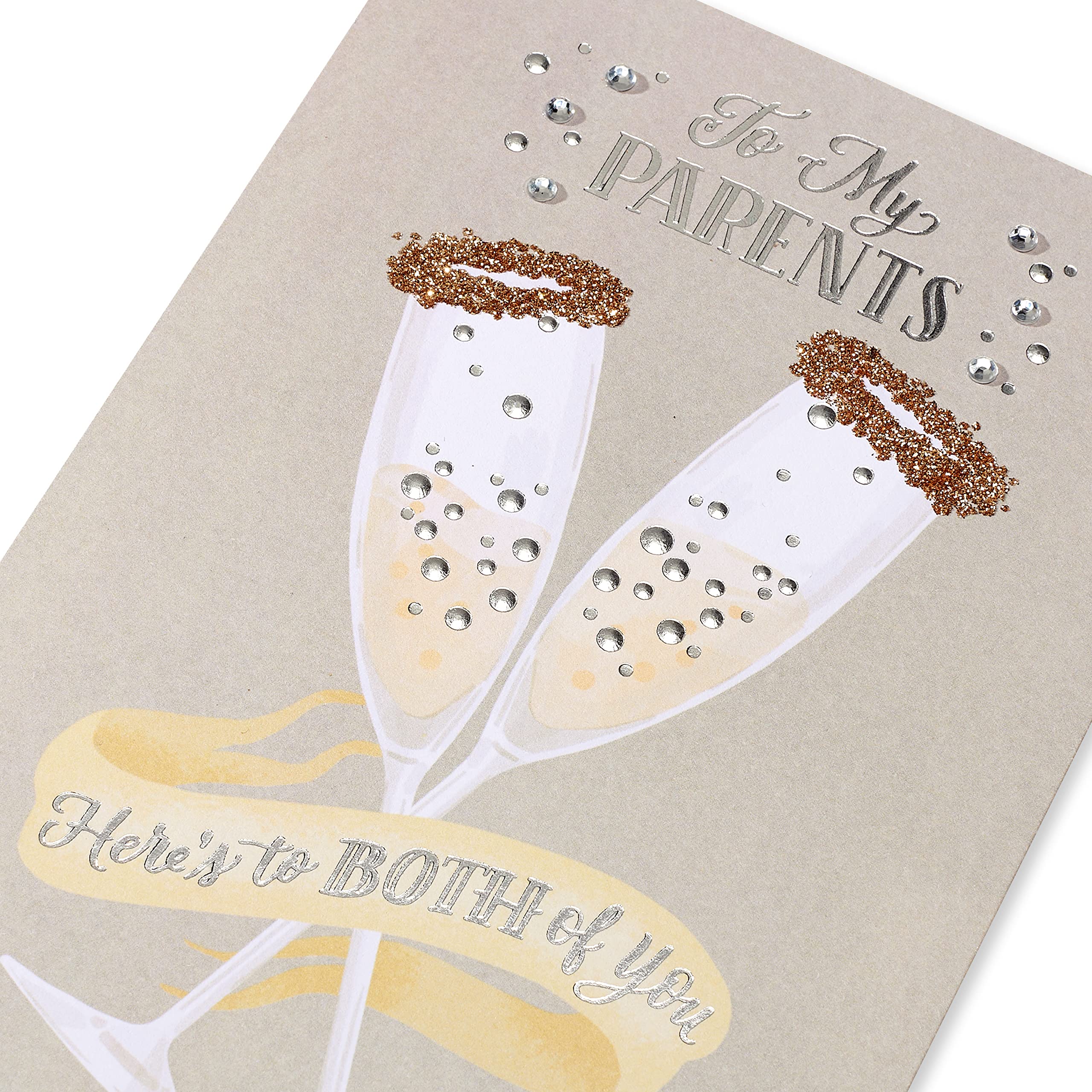 American Greetings Anniversary Card for Parents (Love is Worth Keeping) - Image 5