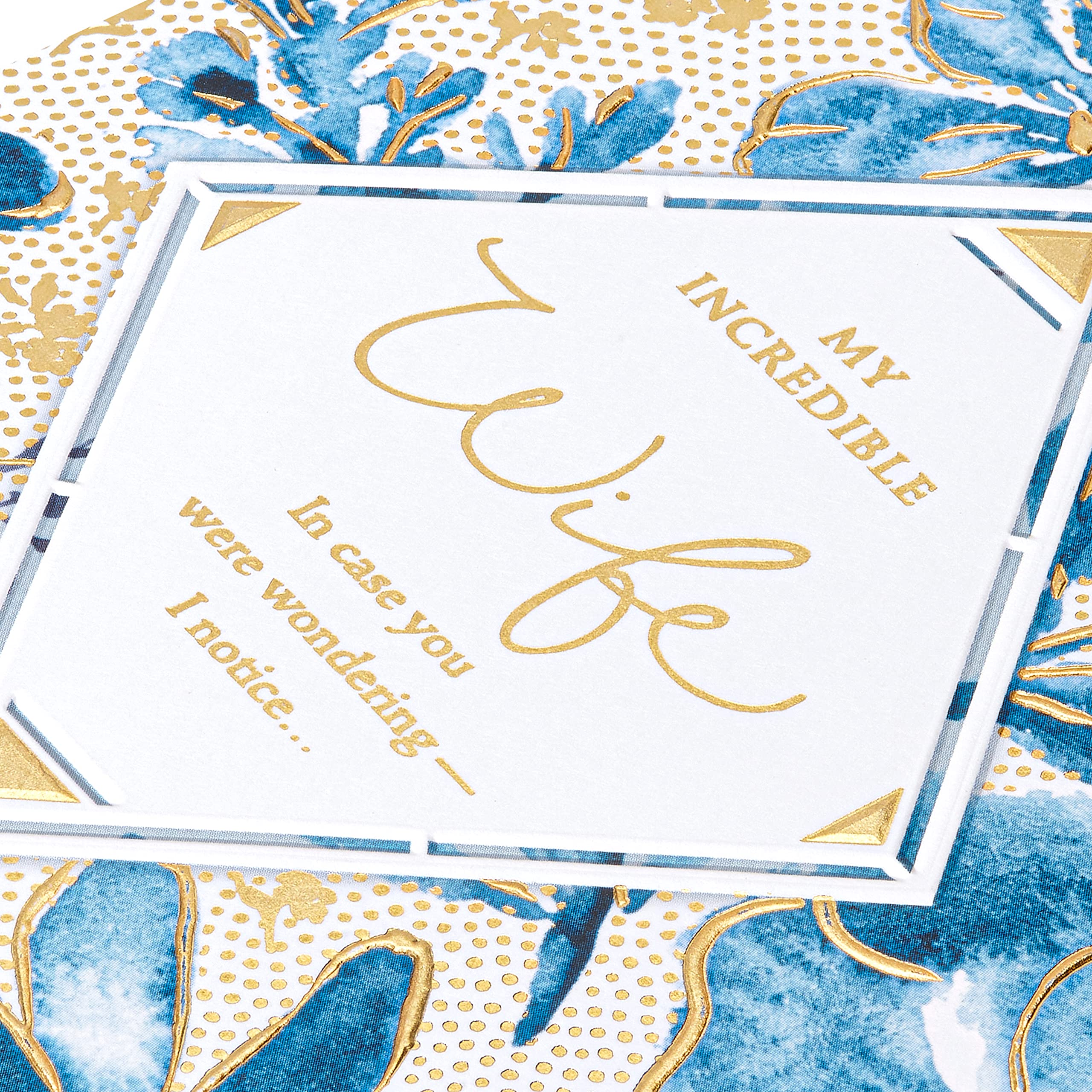 American Greetings Anniversary Card for Wife (I Notice) - Image 6