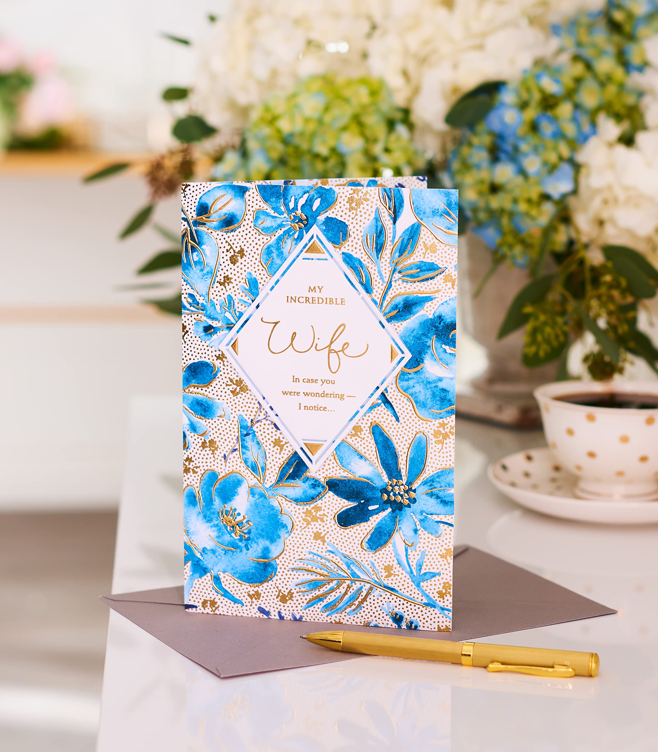 American Greetings Anniversary Card for Wife (I Notice) - Image 7
