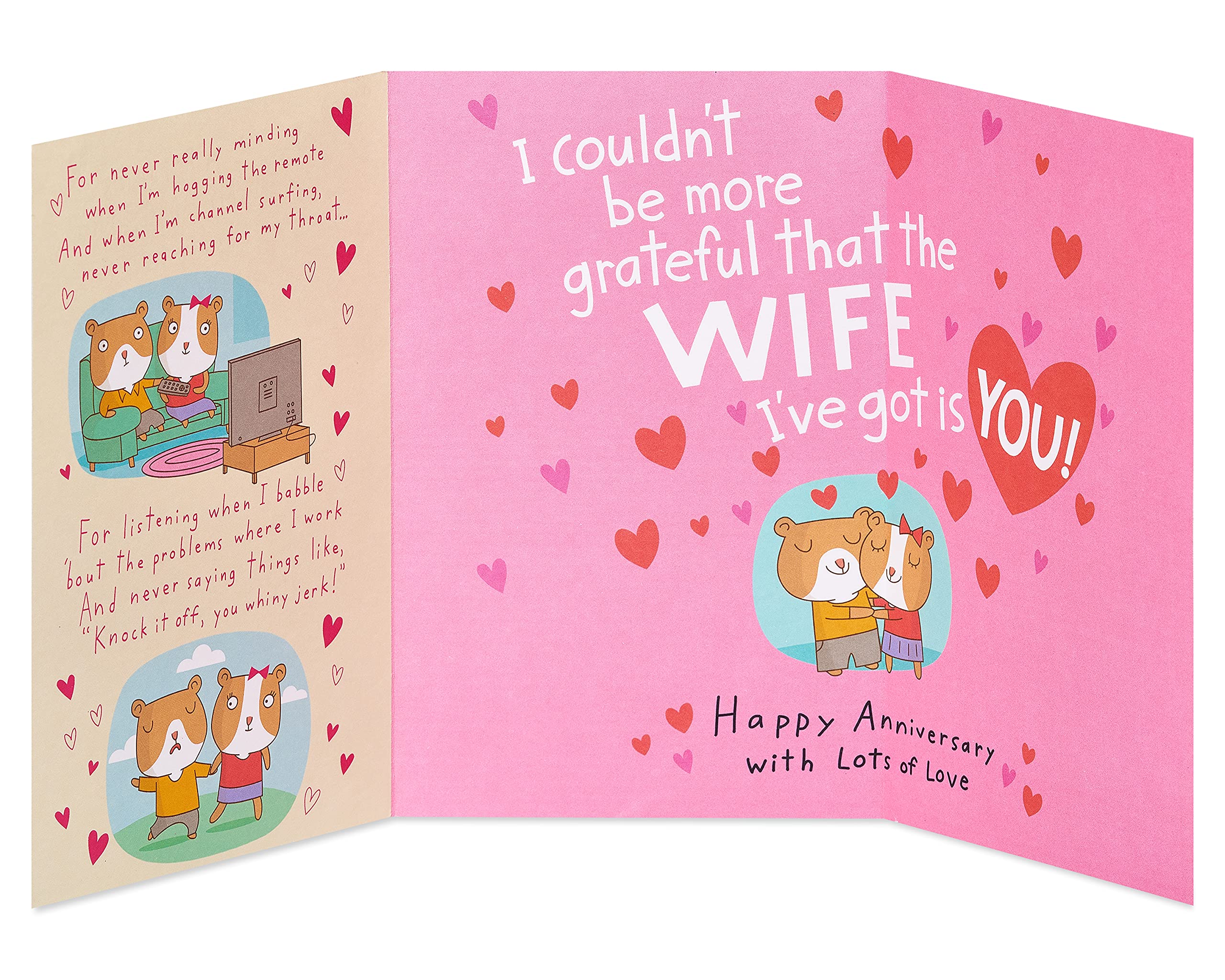 American Greetings Anniversary Card for Wife (My Amazing Wife) - Image 3