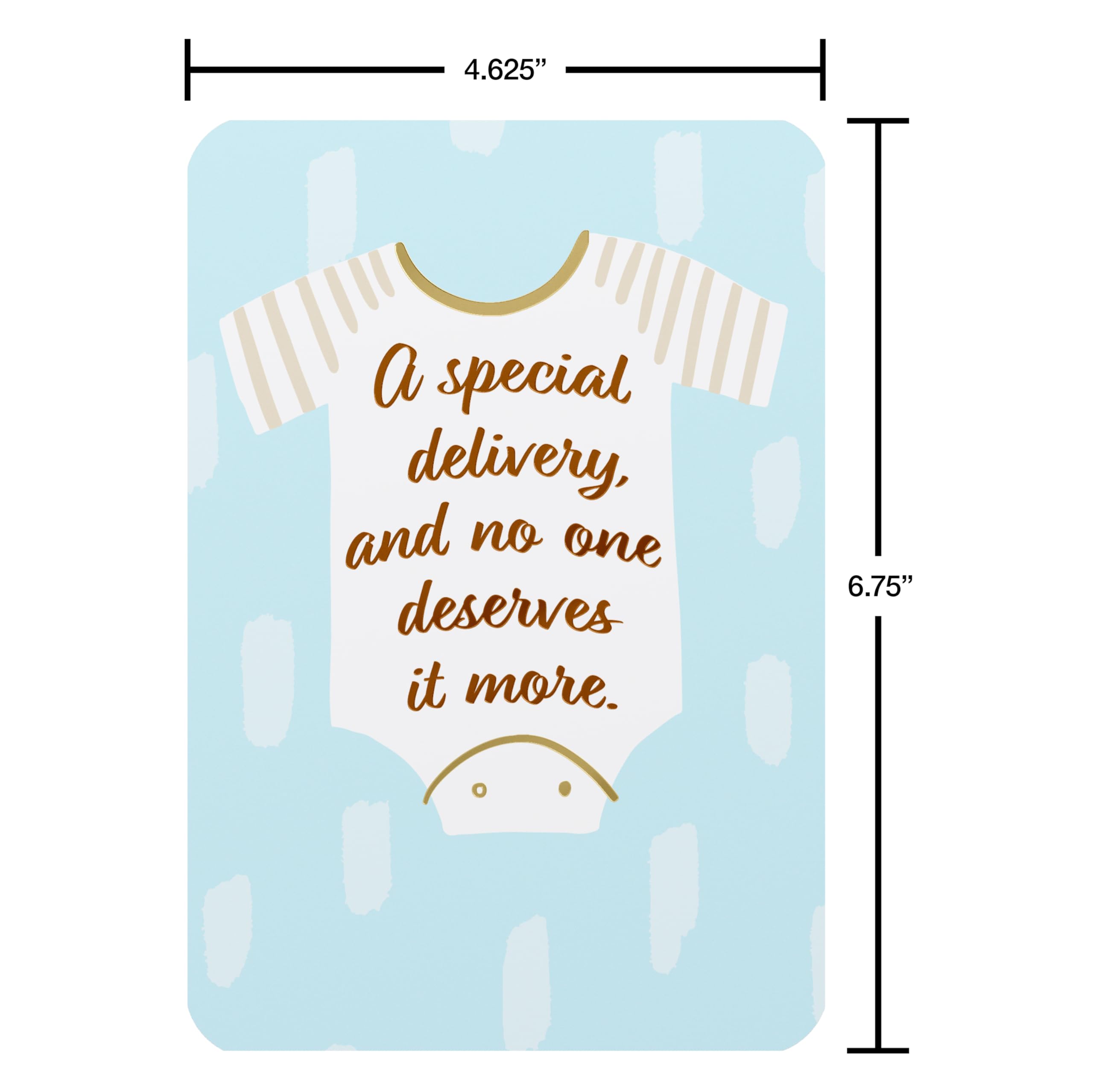 American Greetings Baby Adoption Card (Little More Love) - Image 4