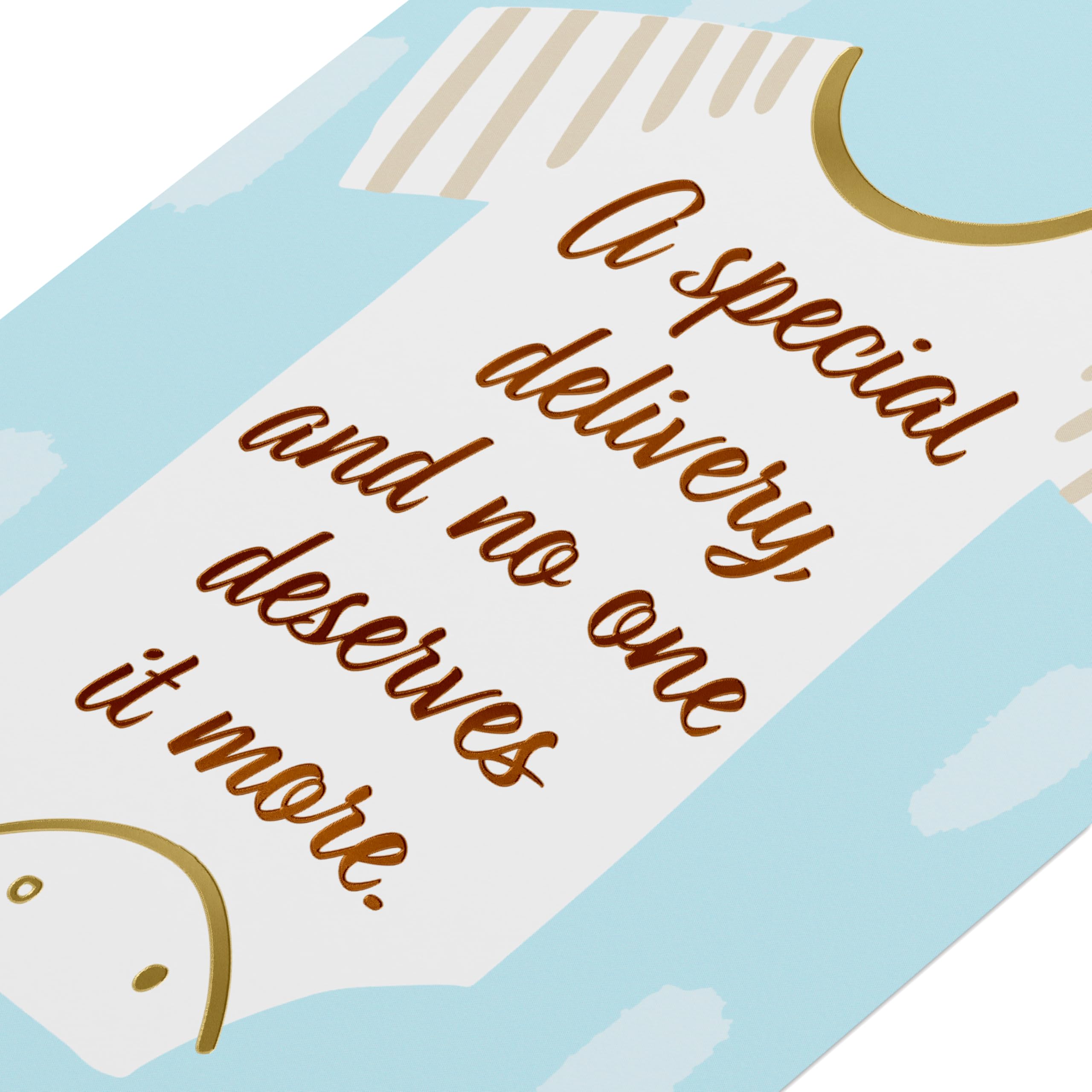 American Greetings Baby Adoption Card (Little More Love) - Image 5