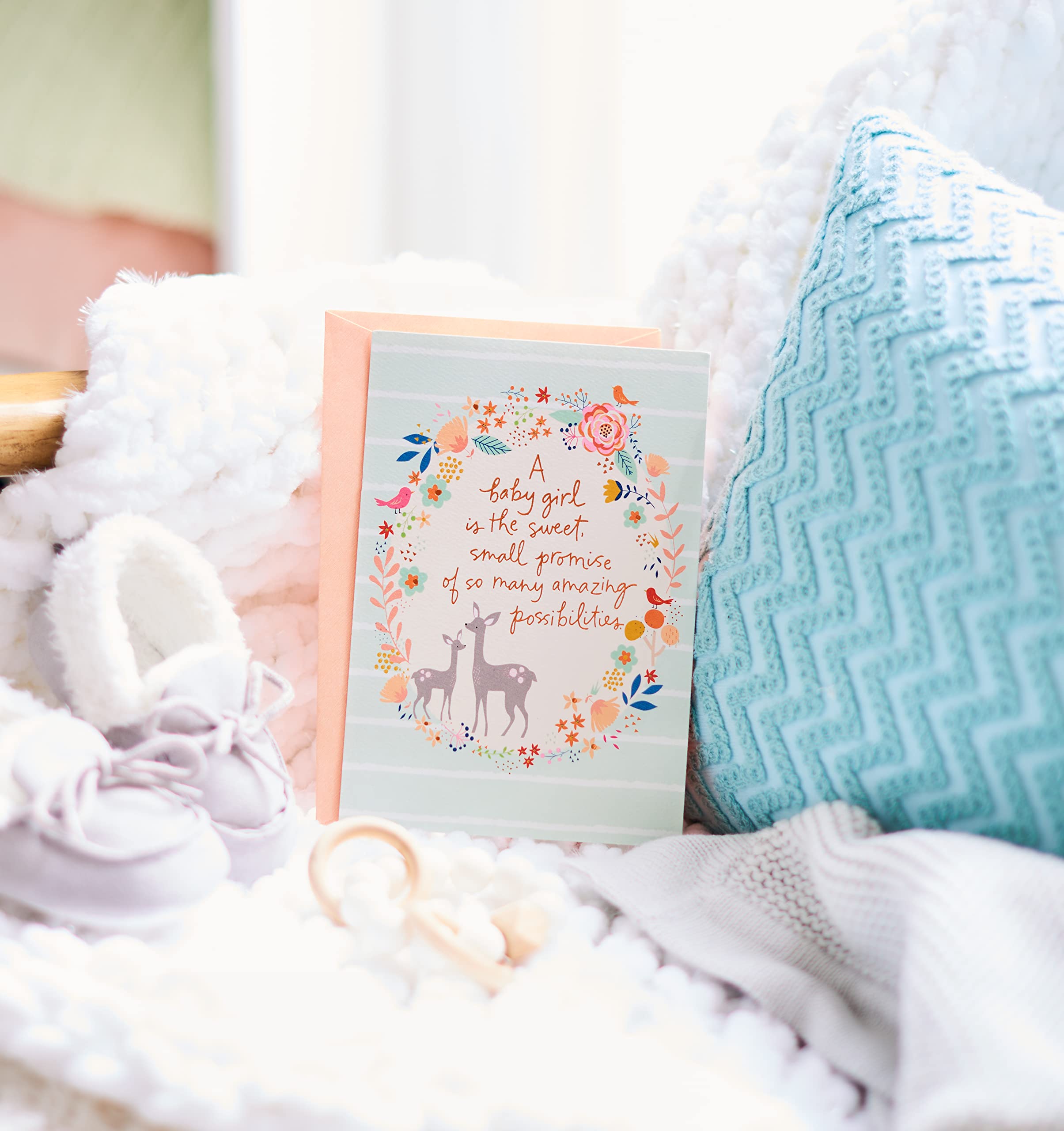 American Greetings Baby Girl Card (Lifetime of Love) - Image 6
