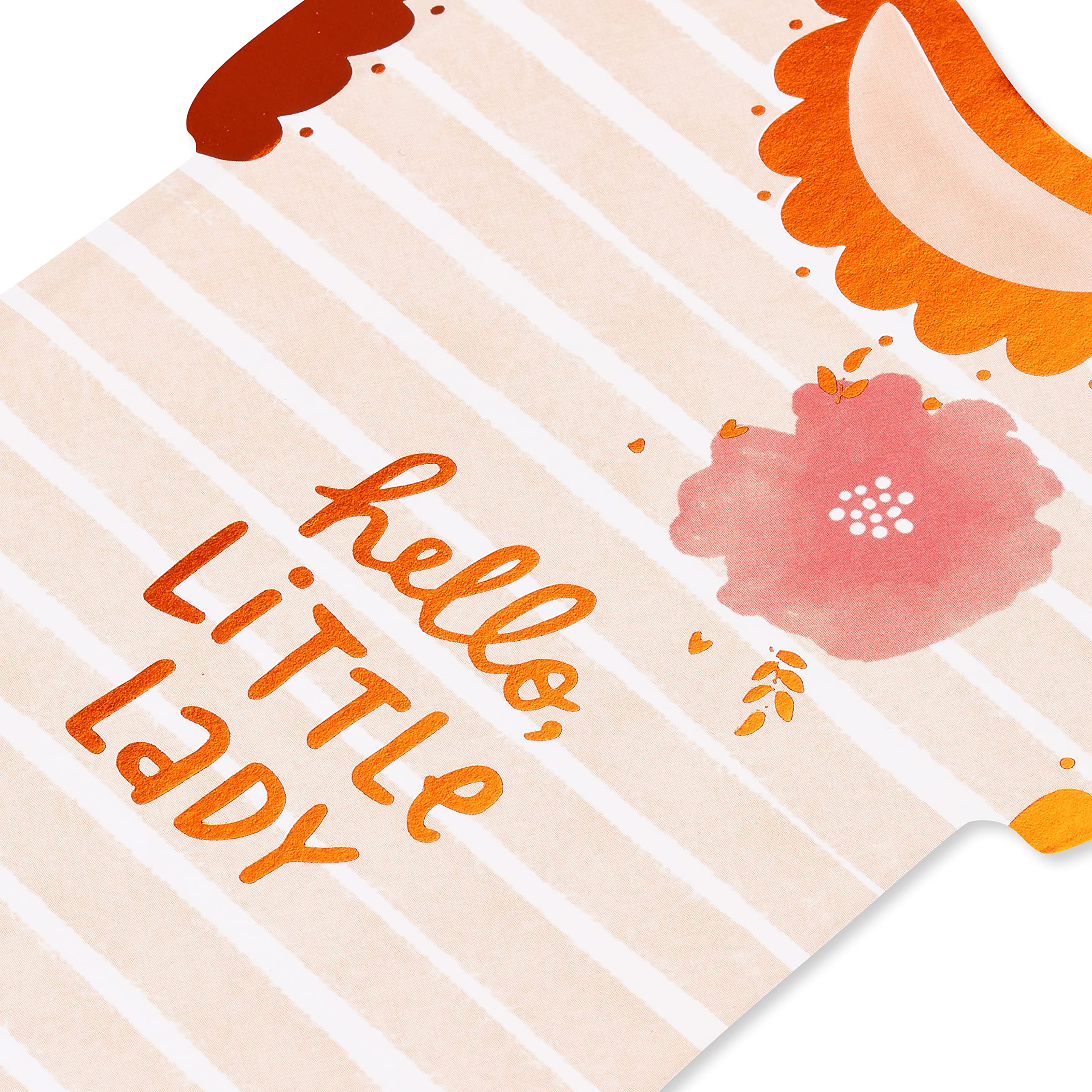 American Greetings Baby Girl Card (She Is Loved) - Image 5
