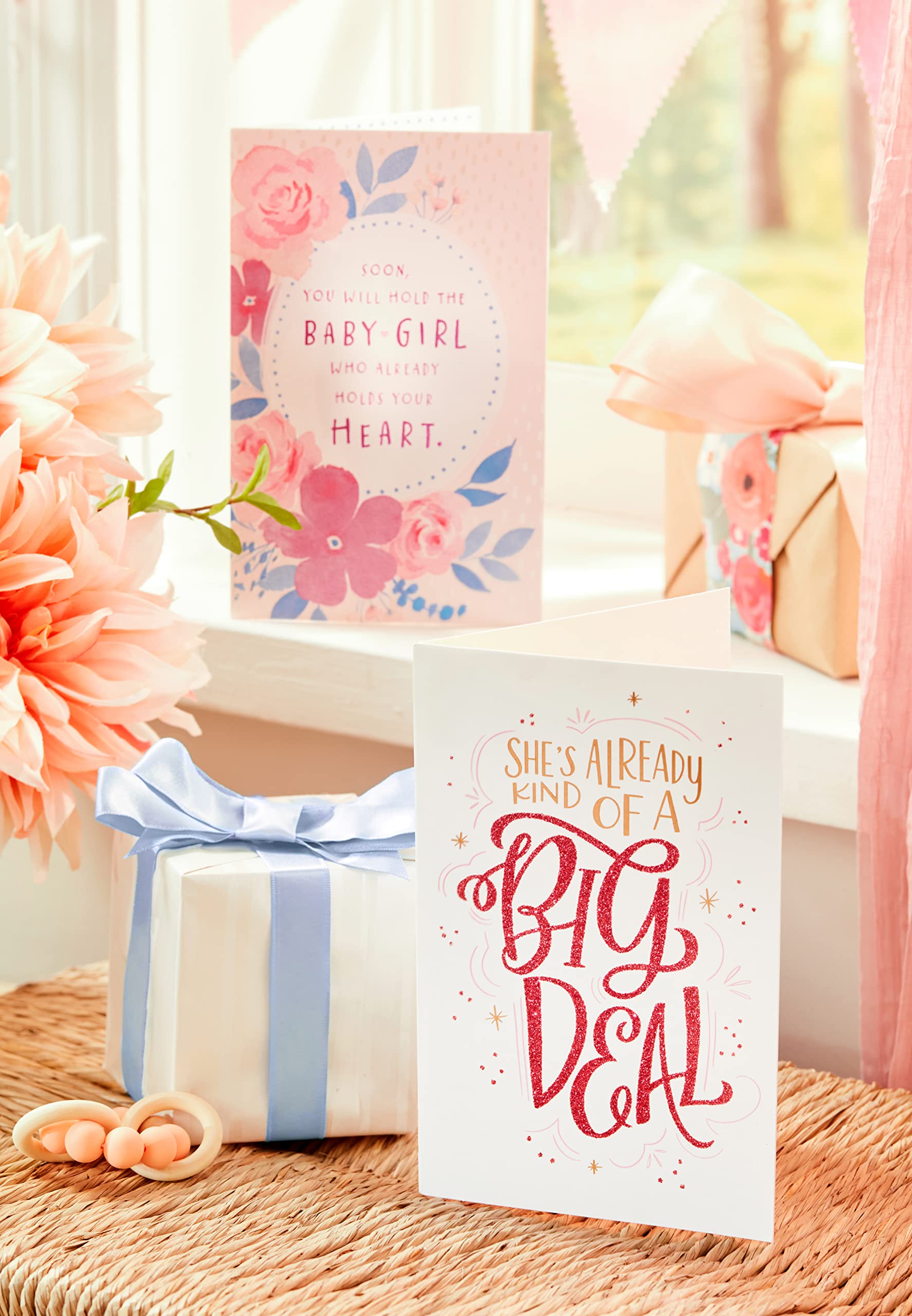 American Greetings Baby Shower Card for Girl (Count Down the Days) - Image 6